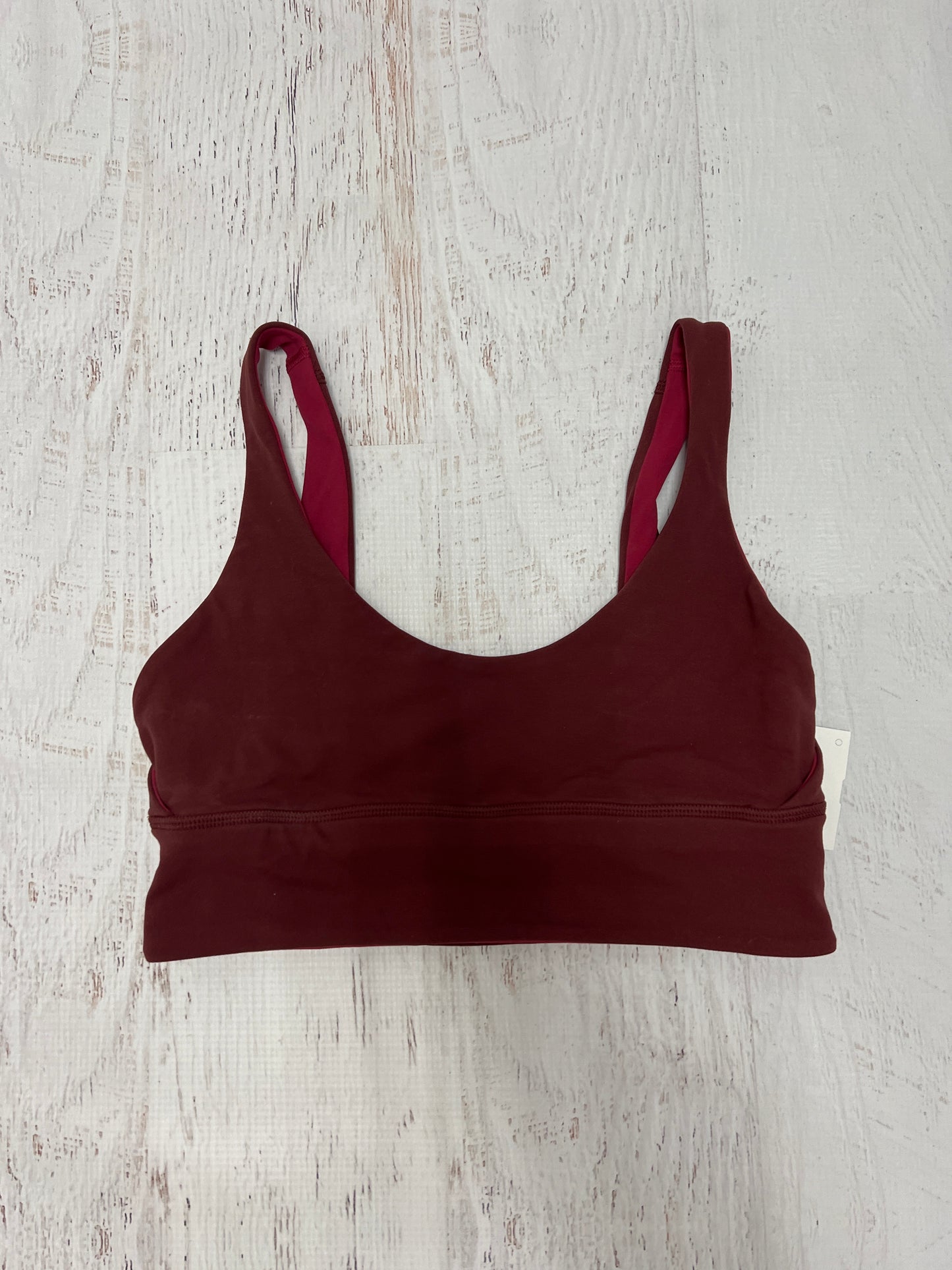 ATHLETIC BRA by LULULEMON In RED, Size: M