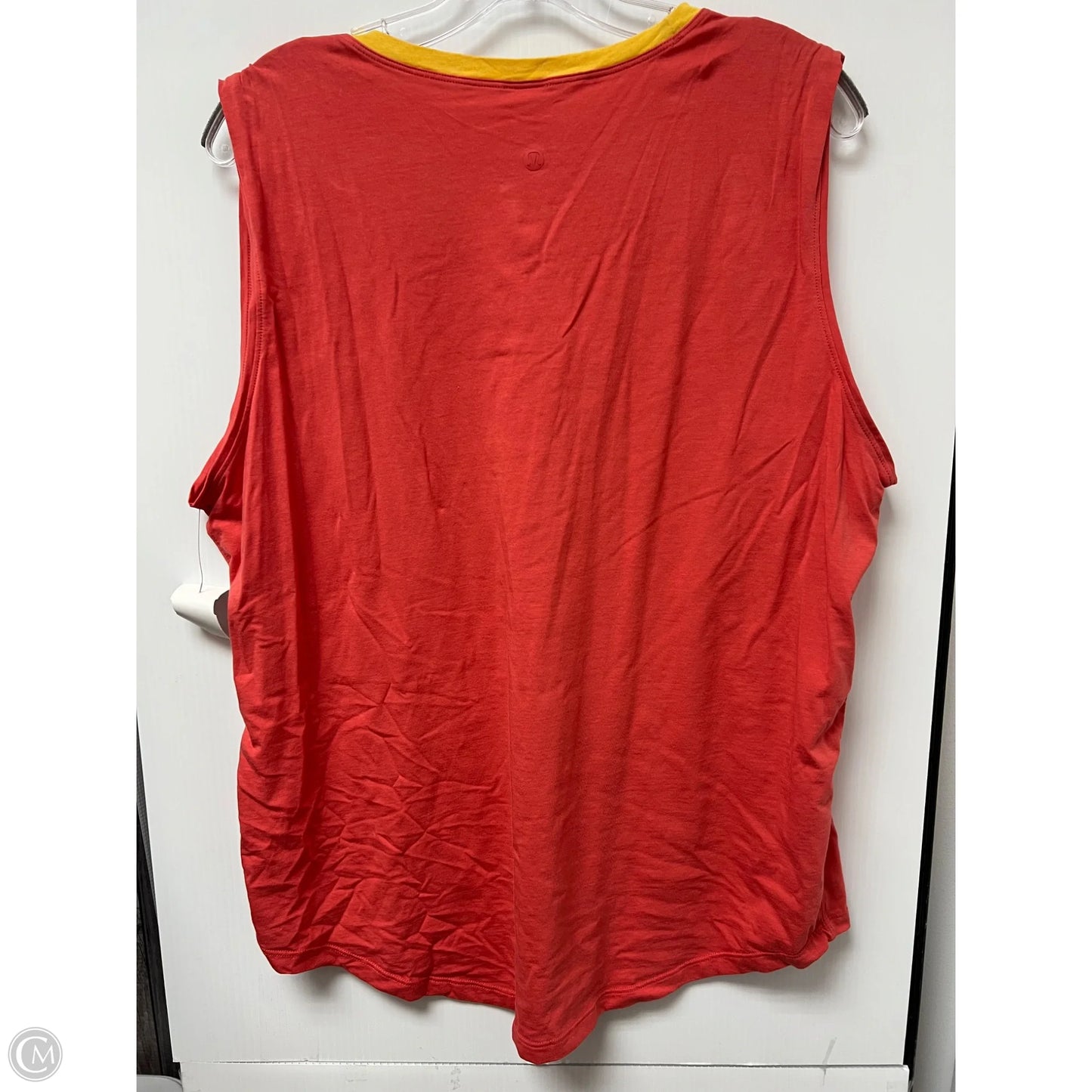 Top Sleeveless By Lululemon In Red, Size: Xl