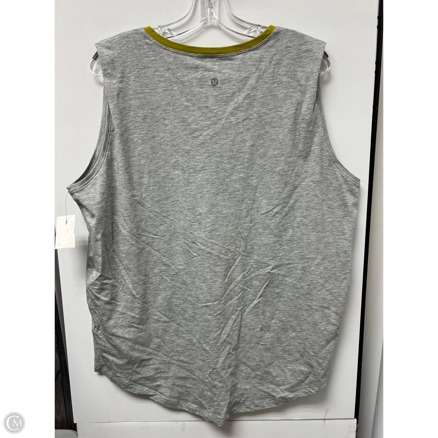 Top Sleeveless By Lululemon In Grey, Size: 12