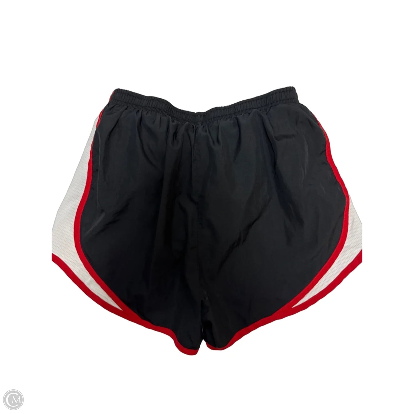 Athletic Shorts By Nike In Black & Red, Size: S