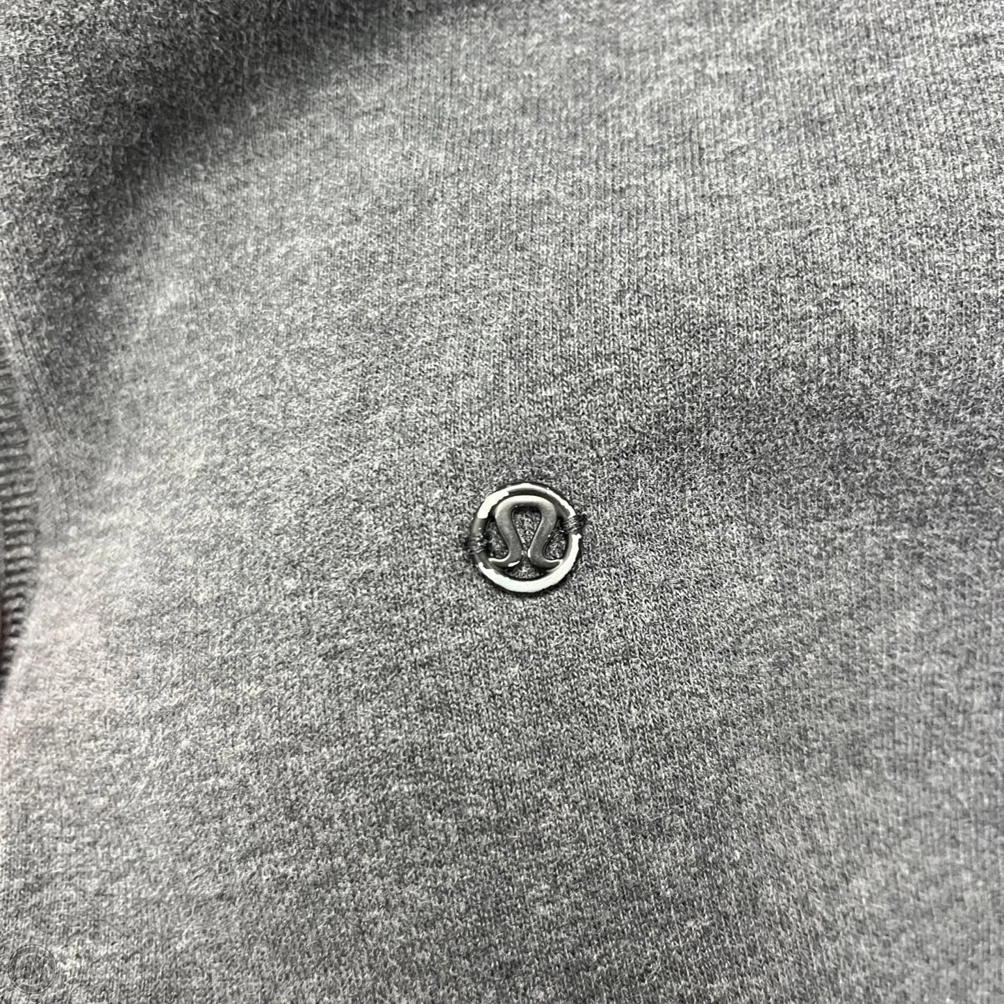 Sweatshirt Collar By Lululemon In Grey, Size: S