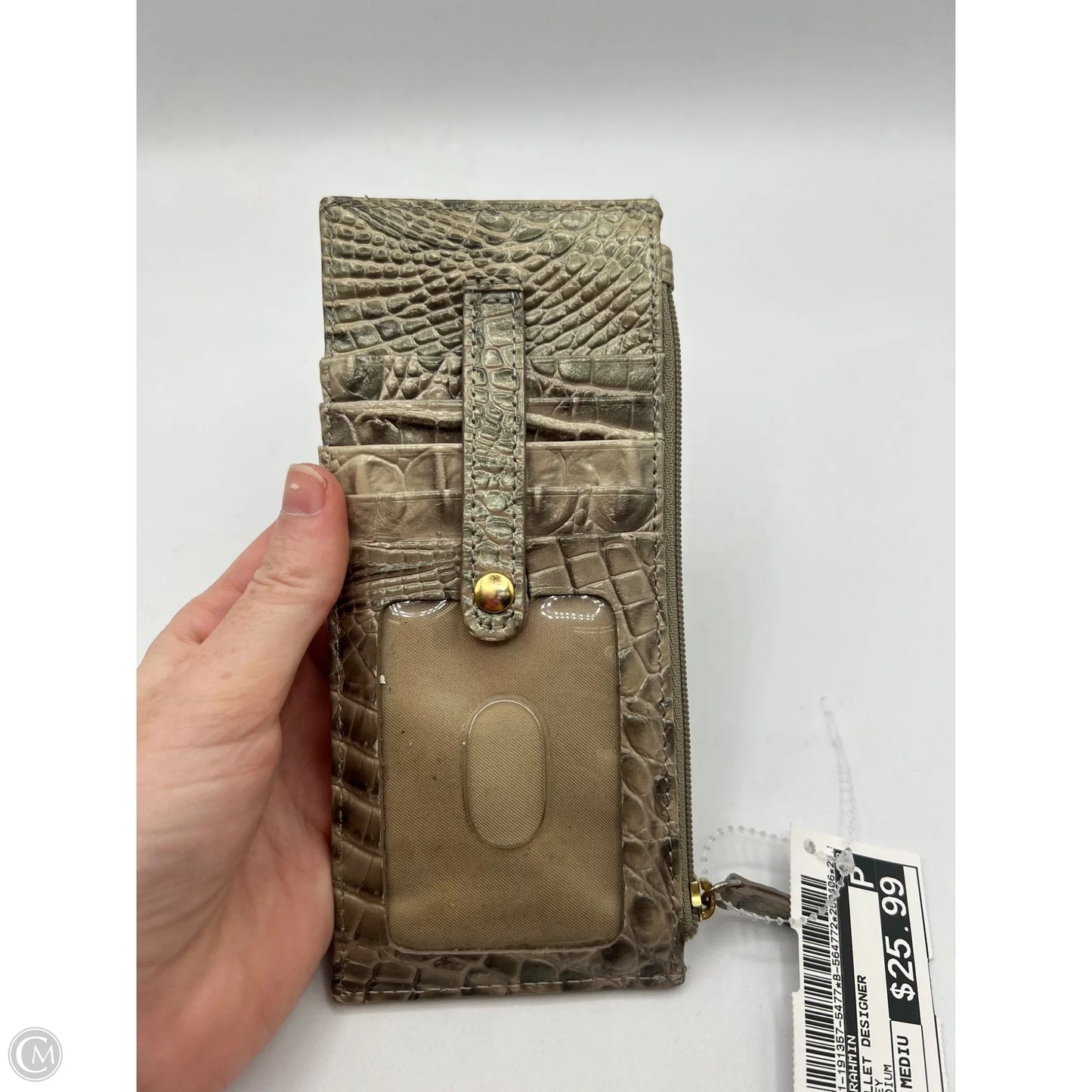 Wallet Designer By Brahmin, Size: Medium