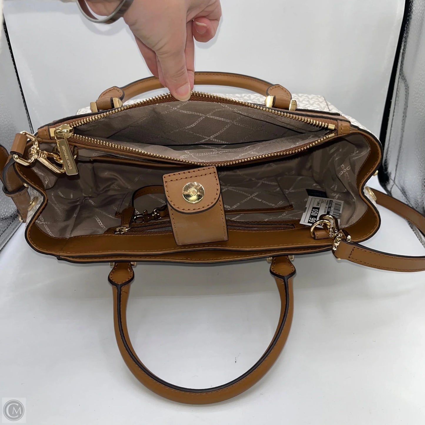 Handbag Designer By Michael Kors, Size: Large