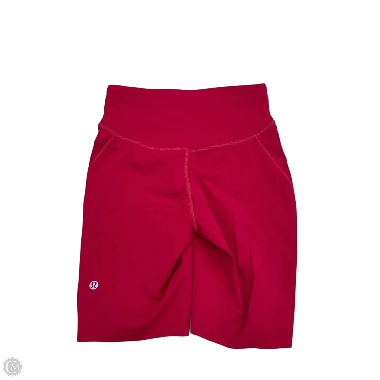 Athletic Shorts By Lululemon In Red, Size: 6