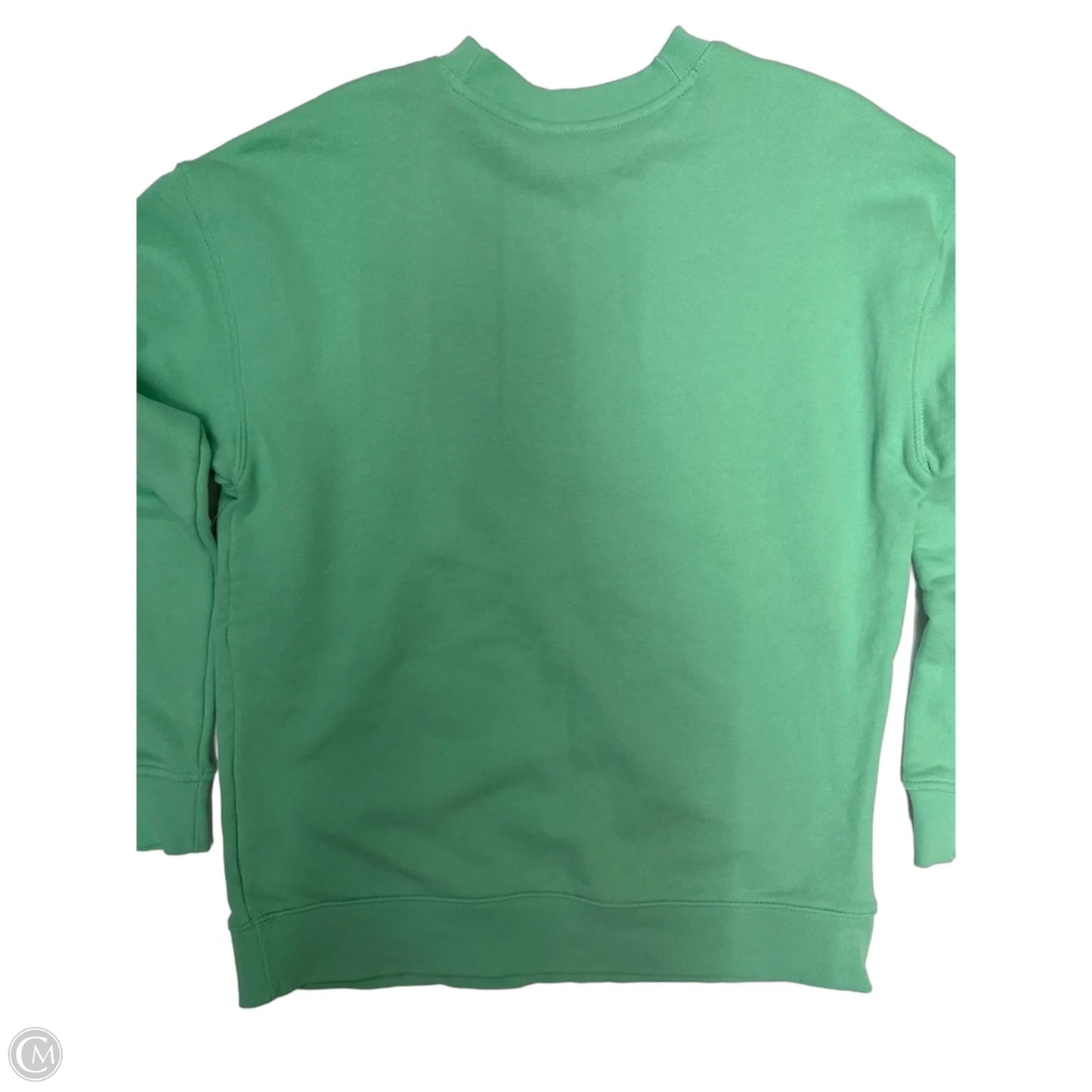 Sweatshirt Crewneck By Adidas In Green, Size: S