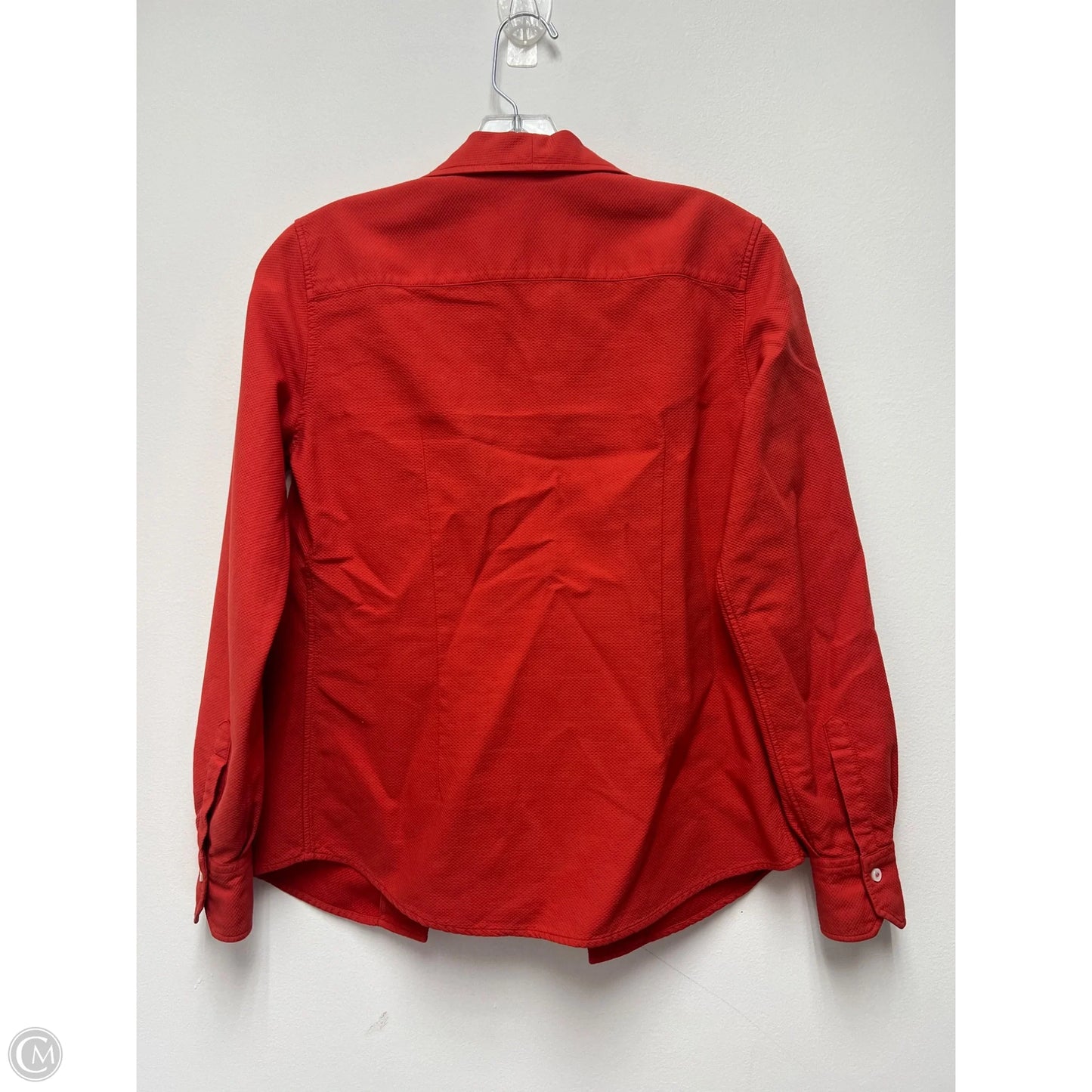 Top Long Sleeve Luxury Designer By Loro Piana In Red, Size: Xs