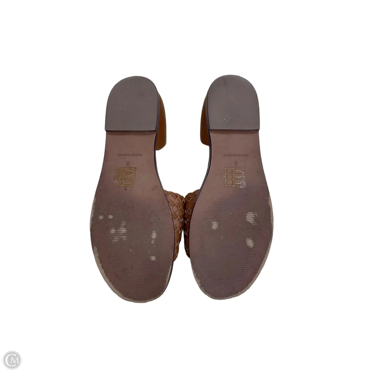 Shoes Flats By Madewell In Brown, Size: 8