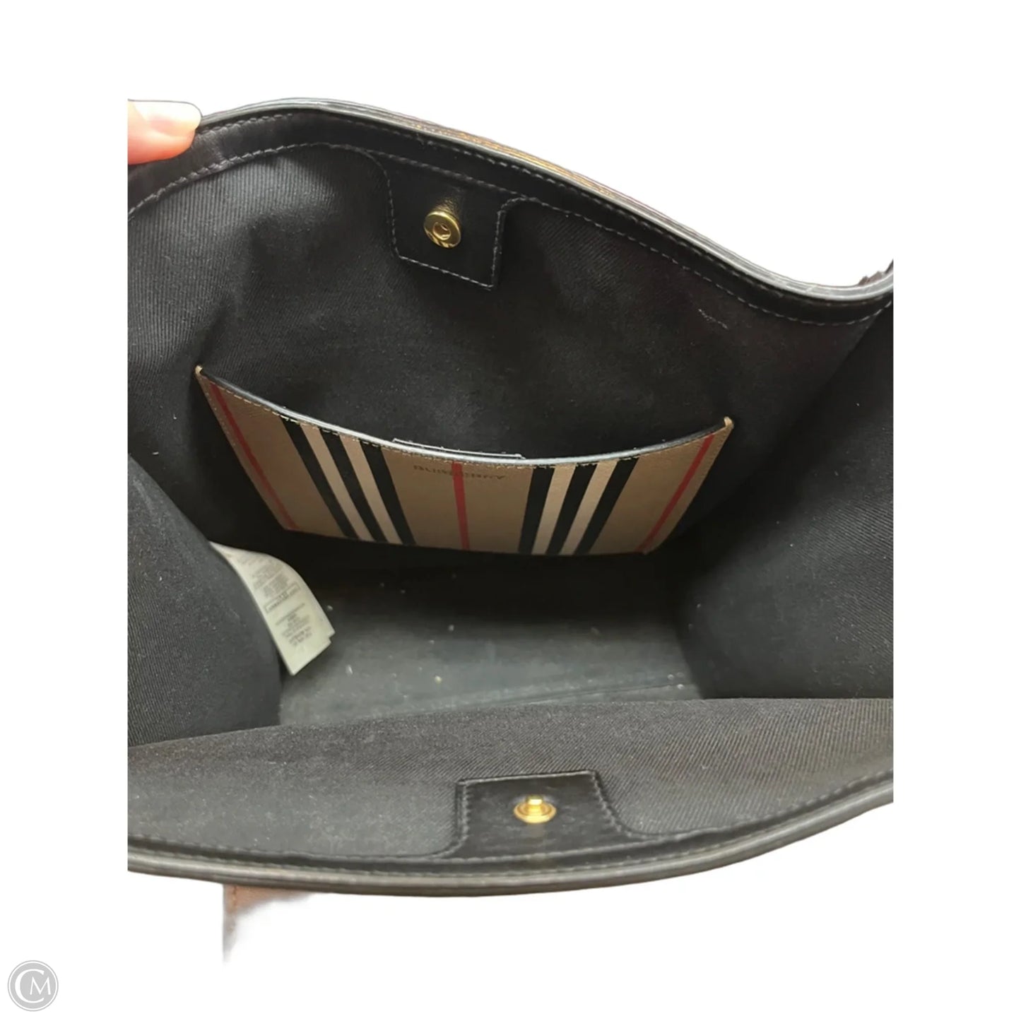 Handbag Luxury Designer By Burberry, Size: Medium