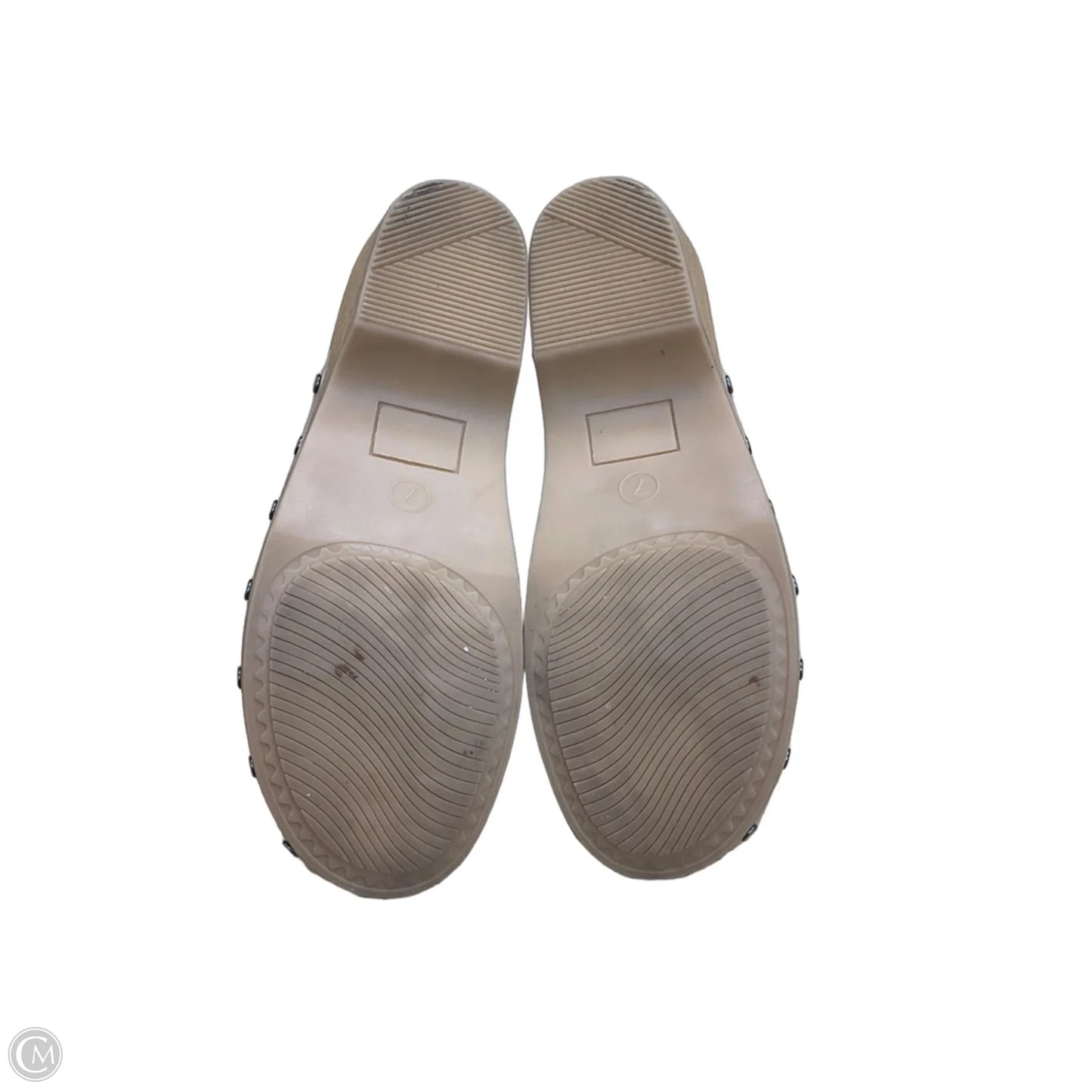 Shoes Heels Wedge By Falls Creek In Brown, Size: 7