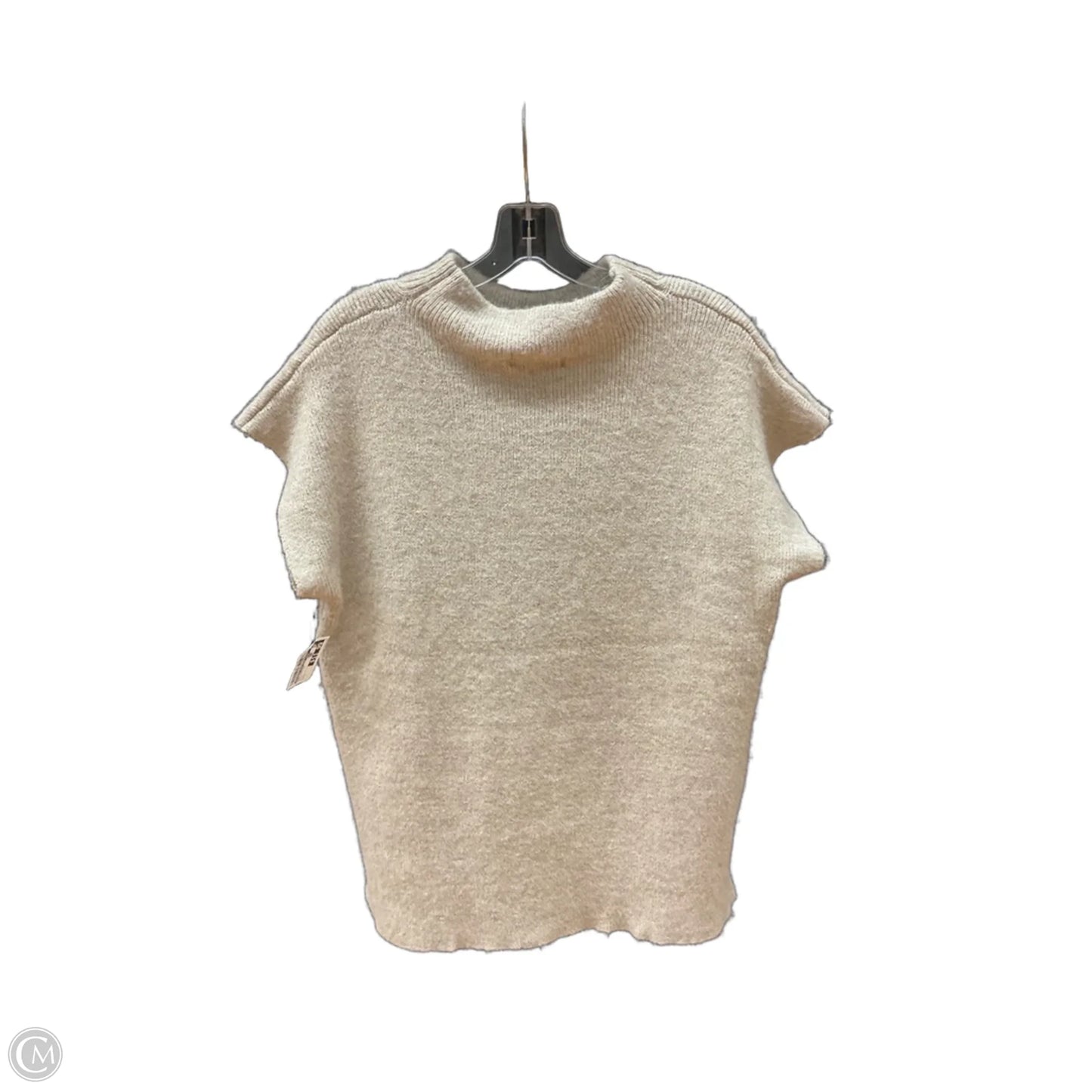Vest Sweater By Betseys Boutique Shop In Beige, Size: L