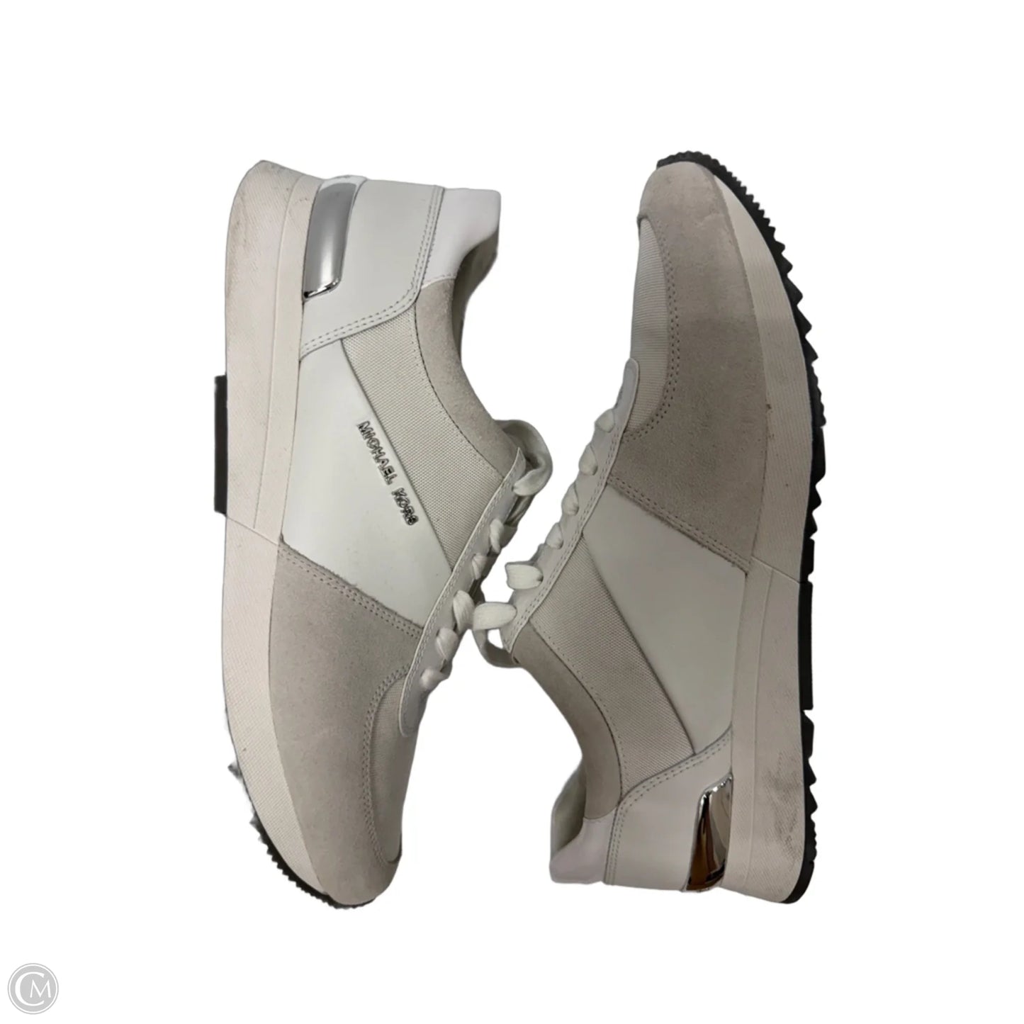 Shoes Designer By Michael Kors In White, Size: 10