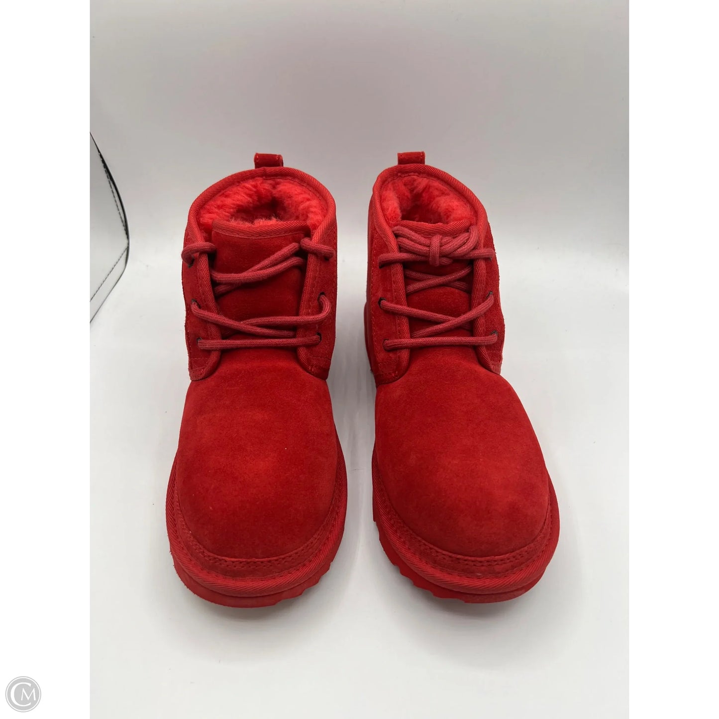 Boots Ankle Flats By Ugg In Red, Size: 6