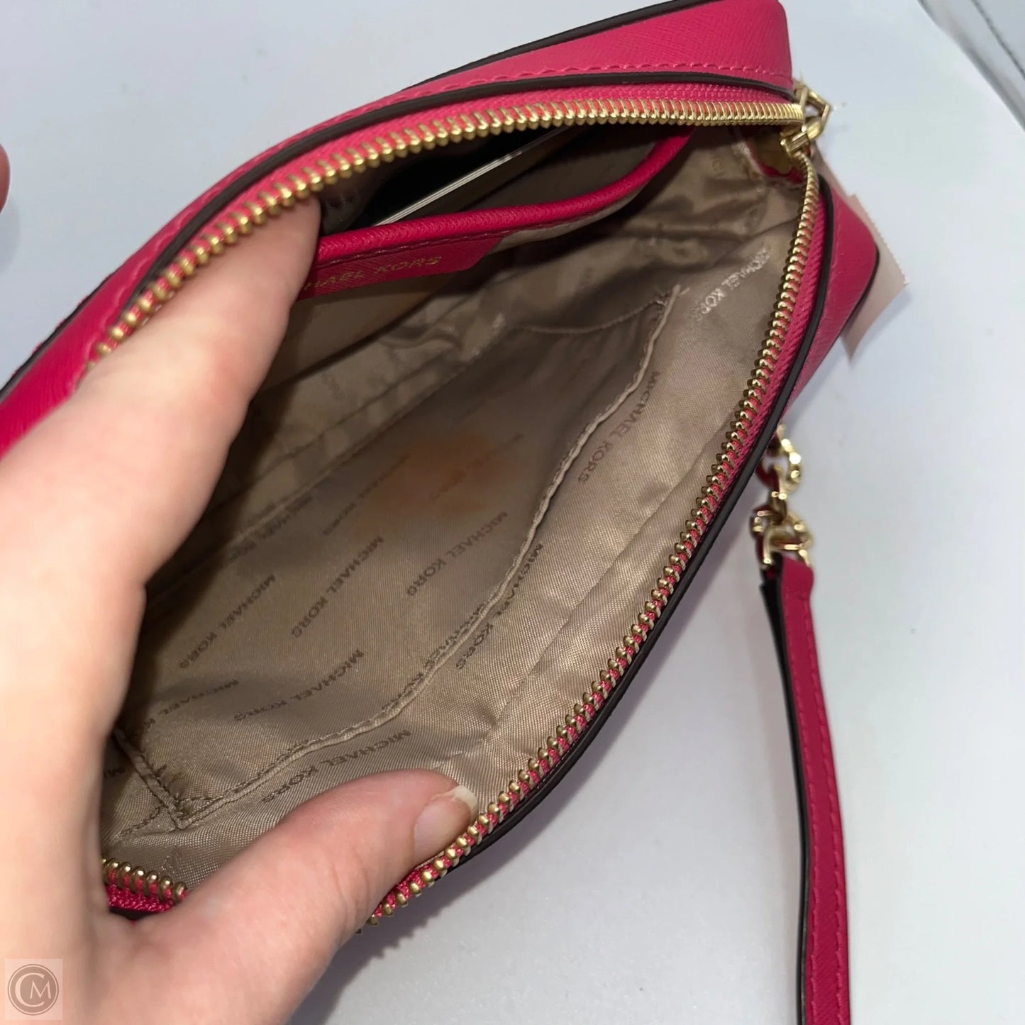 Crossbody Designer By Michael Kors, Size: Medium