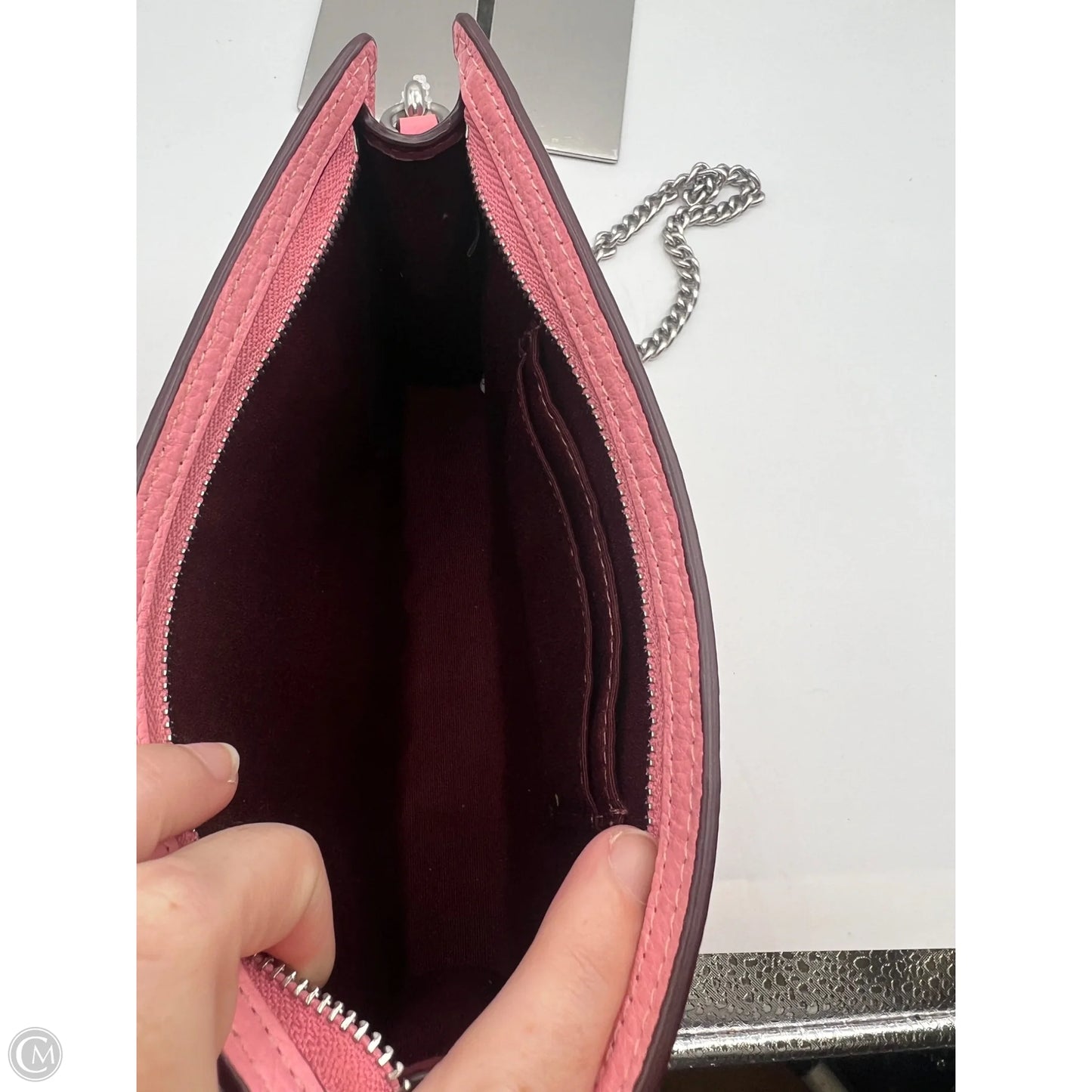 Crossbody Designer By Coach, Size: Small
