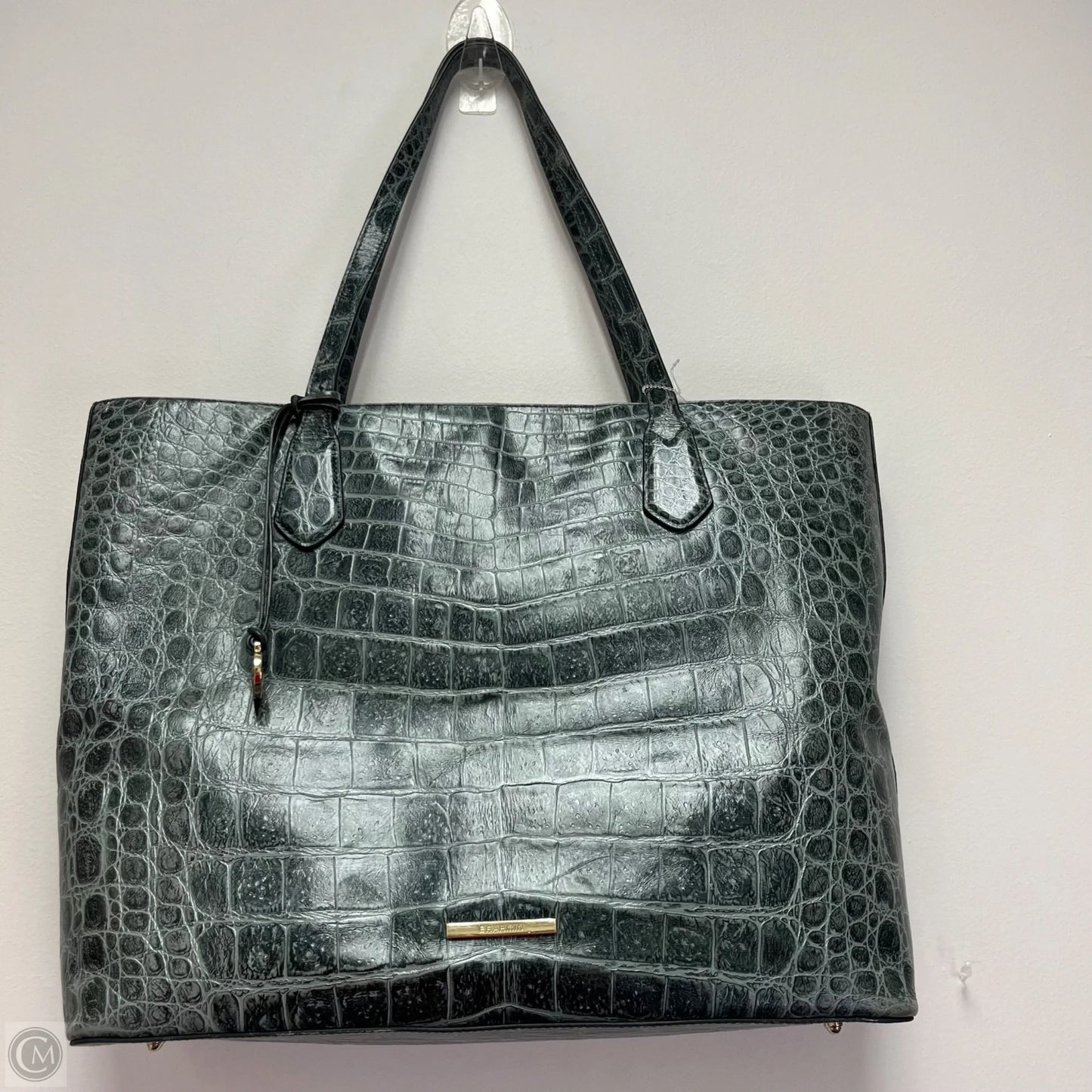 Handbag Designer By Brahmin, Size: Large
