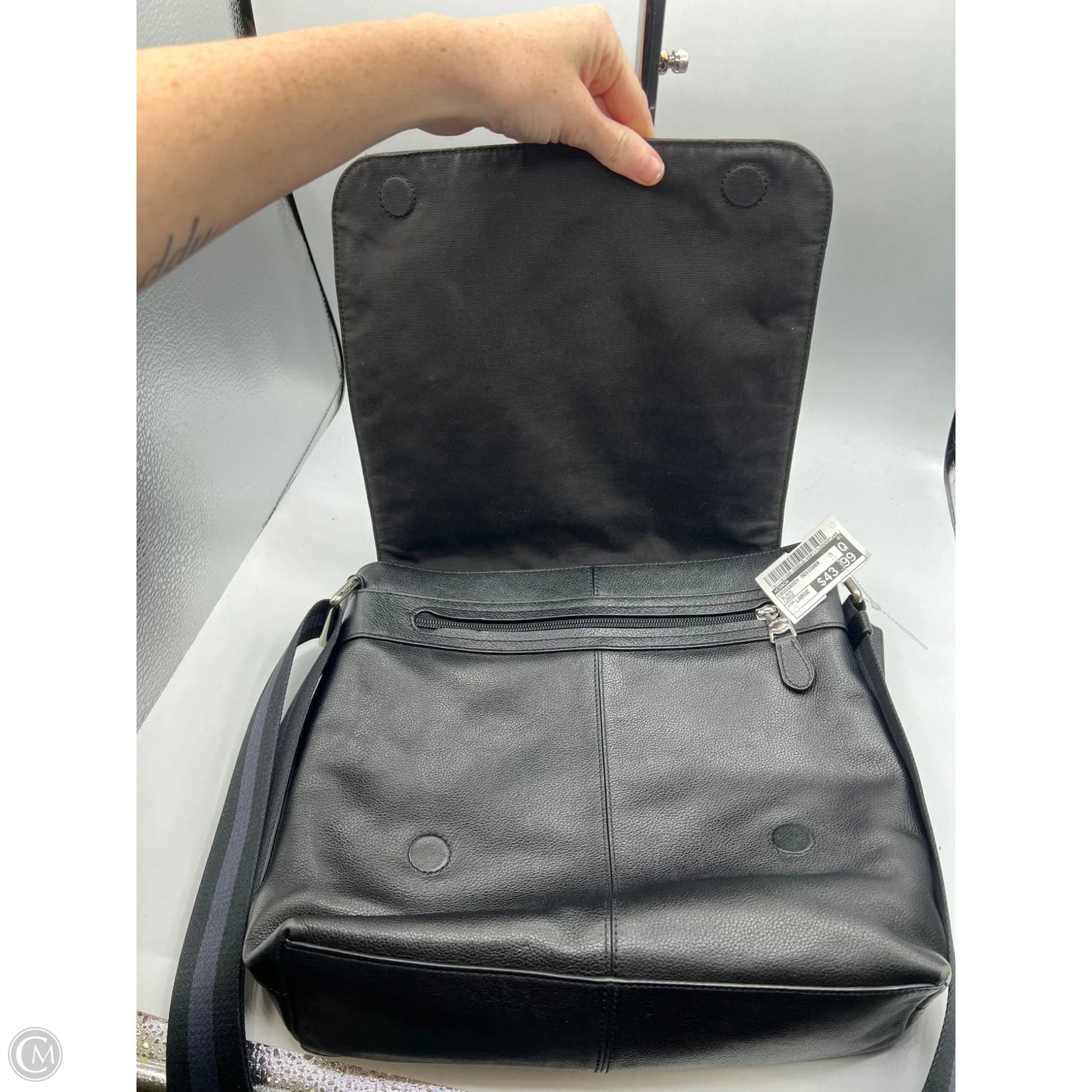 Crossbody Designer By Coach, Size: Large