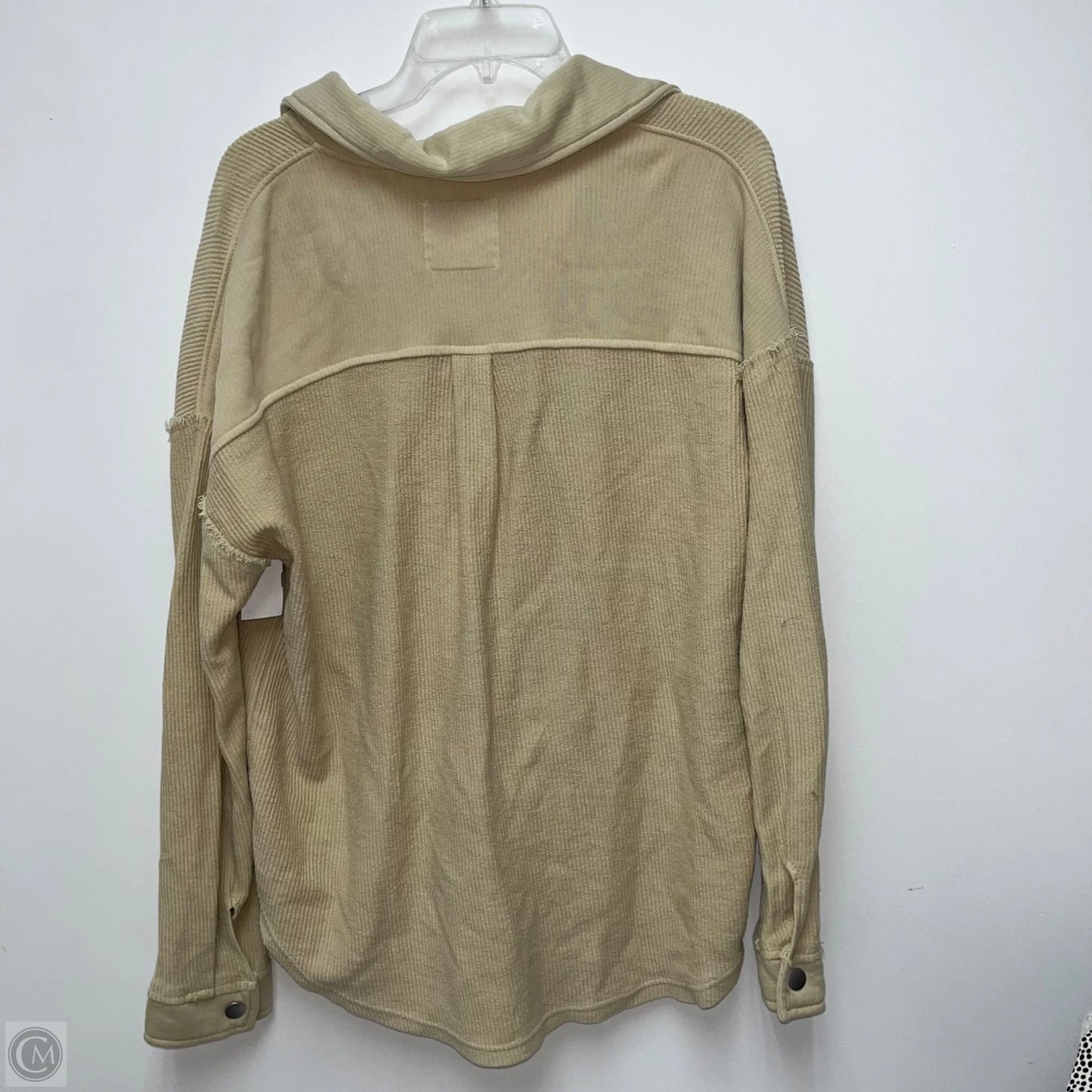 Jacket Fleece By Altard State In Cream, Size: M