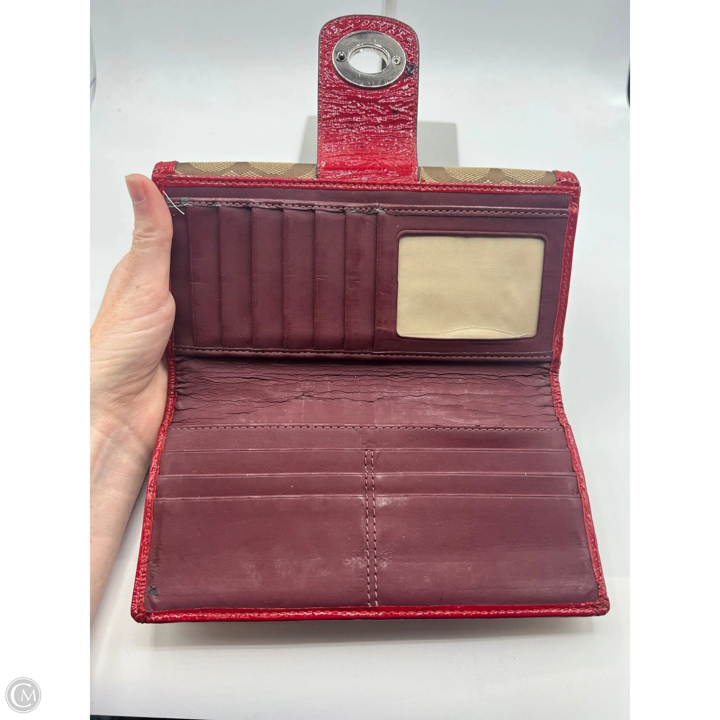 Wallet Designer By Coach, Size: Small