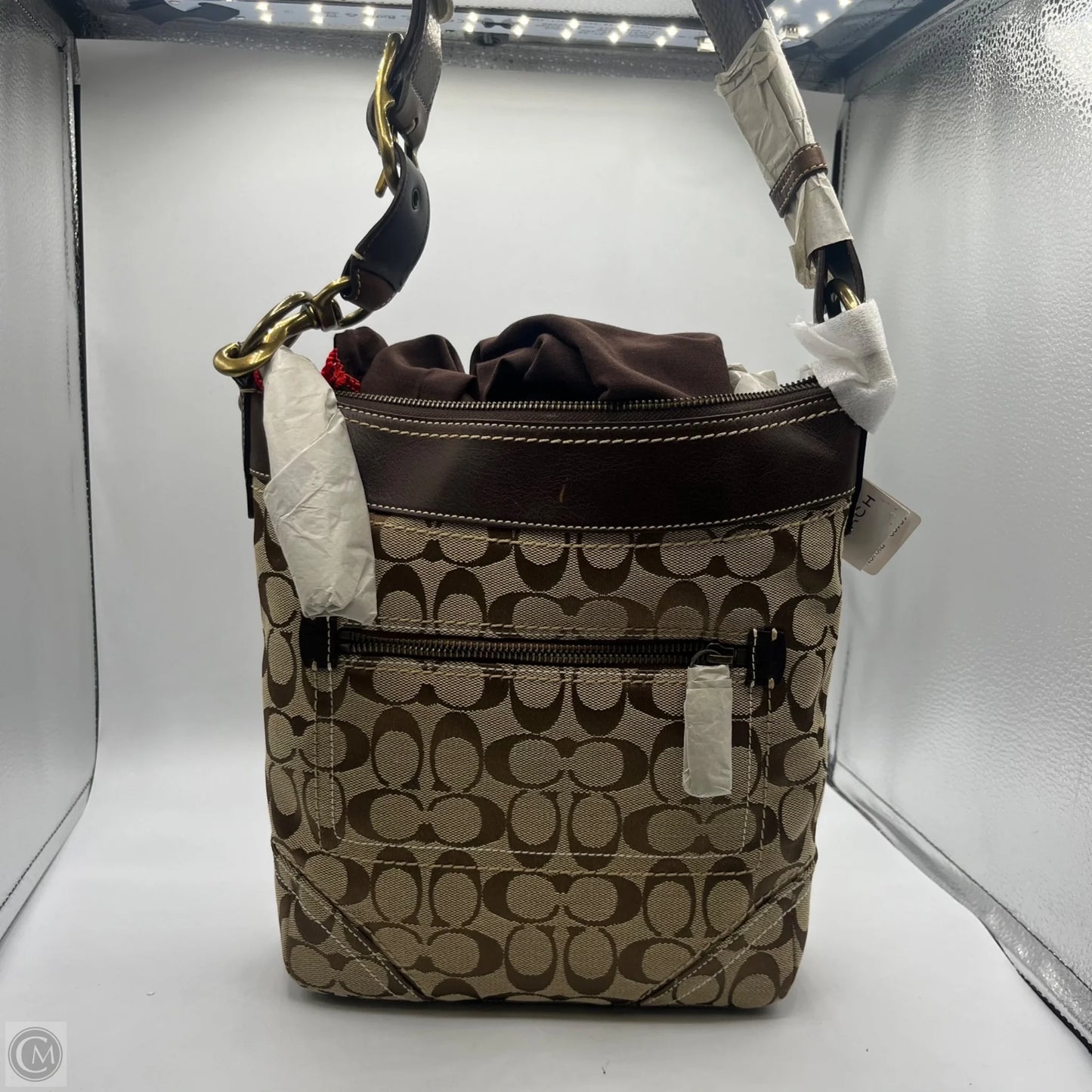 Handbag Designer By Coach, Size: Large