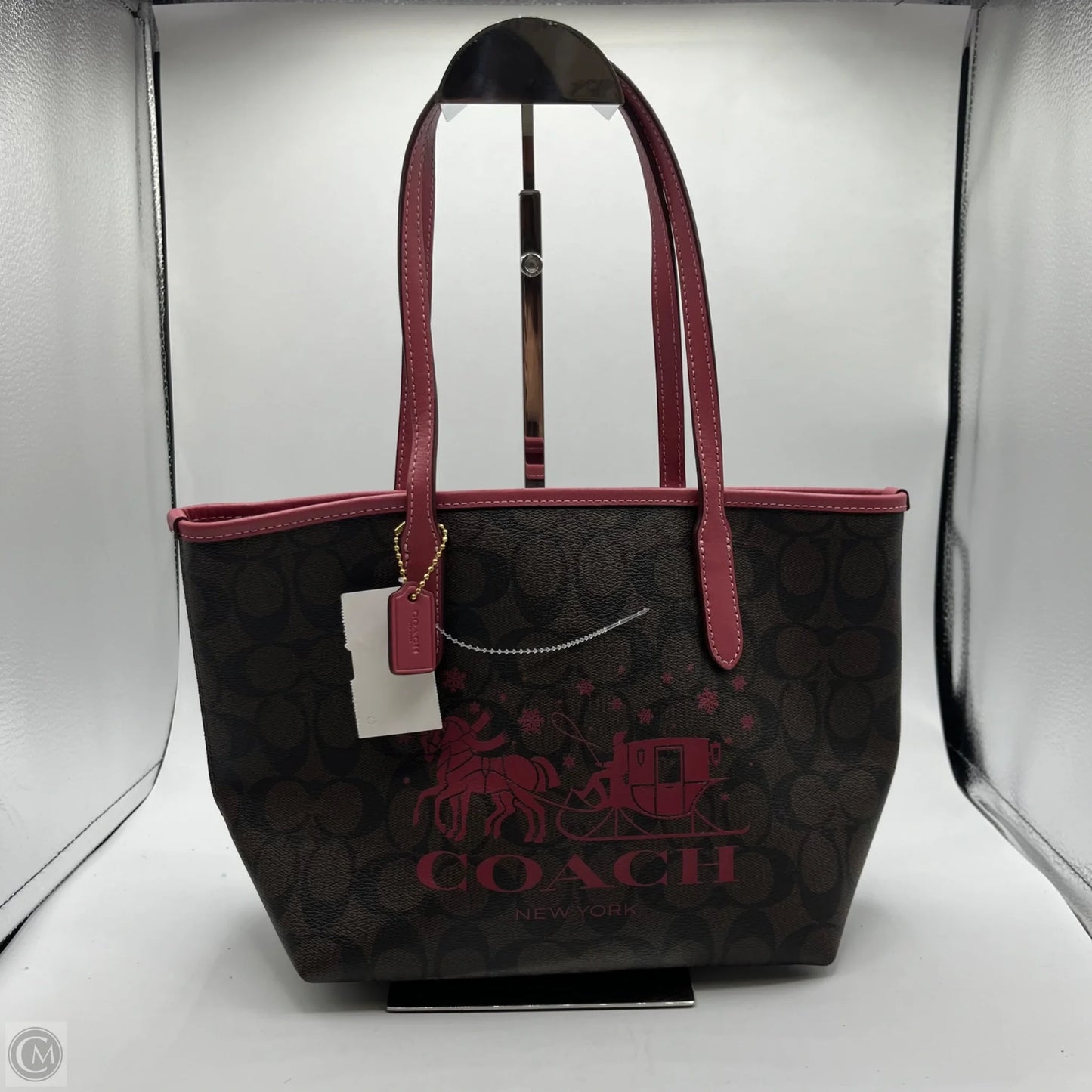 Handbag Designer By Coach, Size: Small