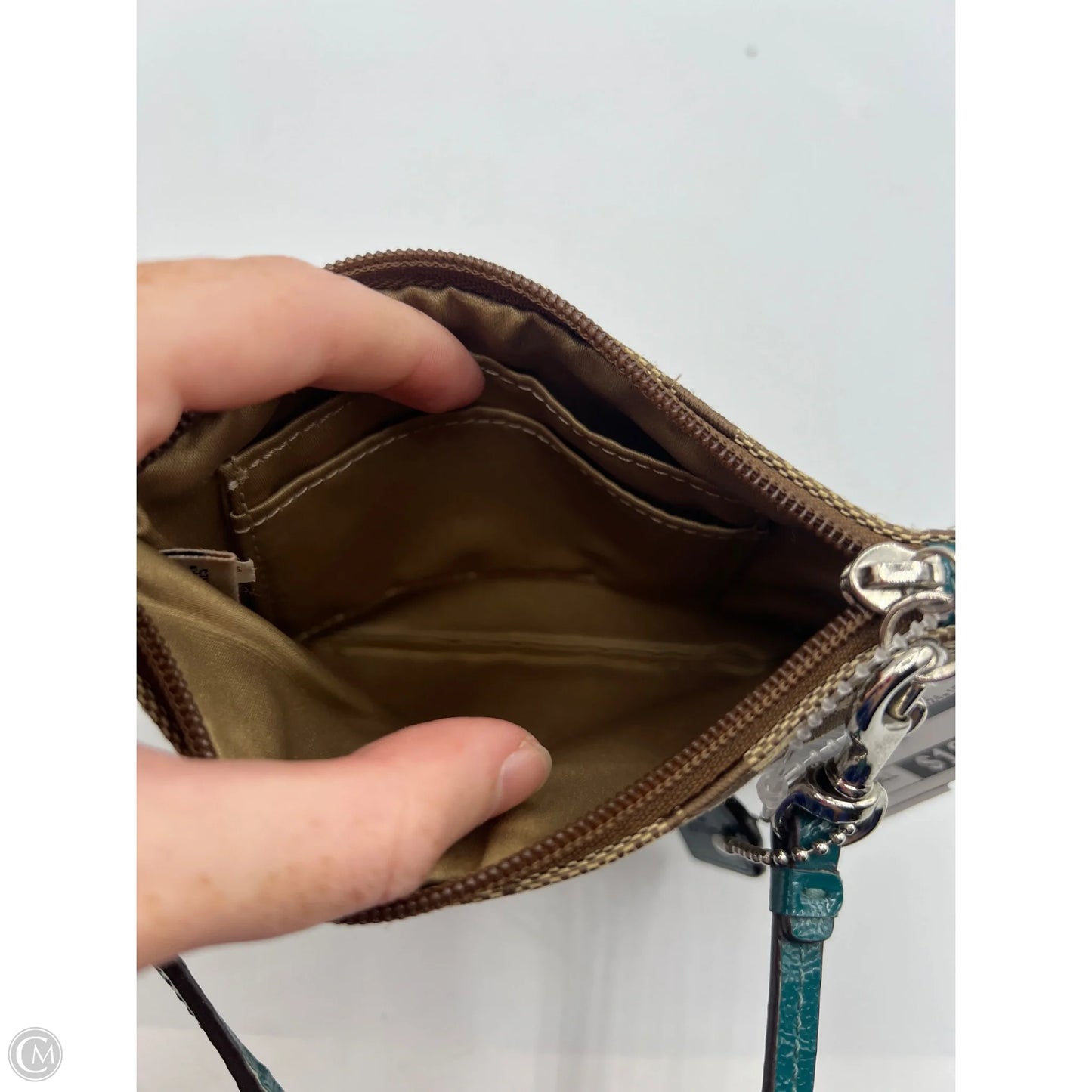 Wristlet Designer By Coach, Size: Small