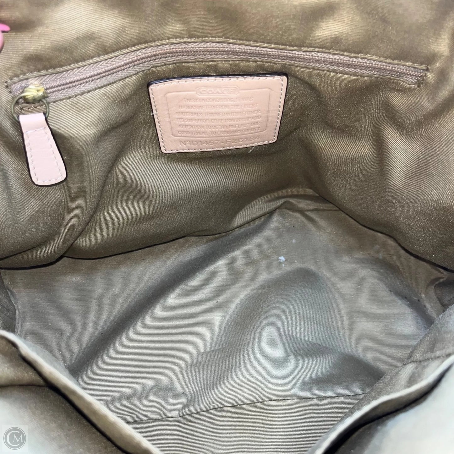 Crossbody Designer By Coach, Size: Small