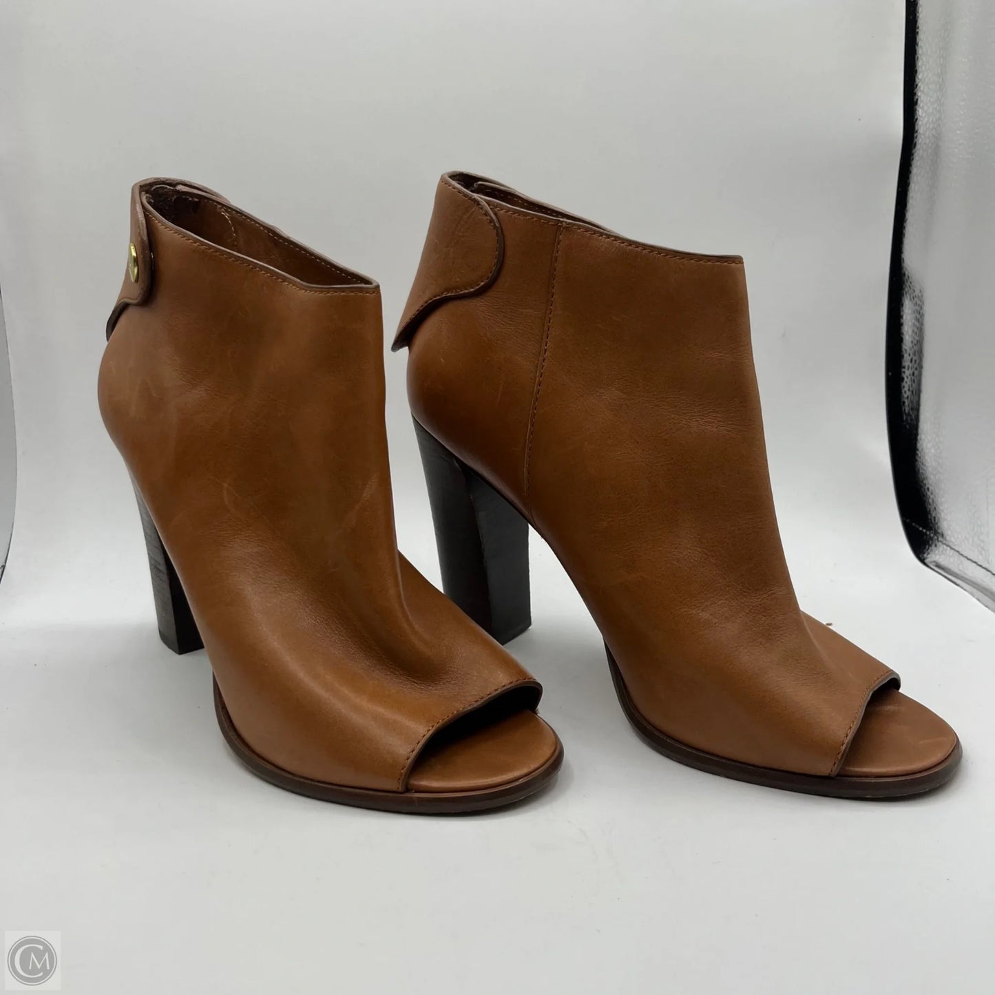 Boots Designer By Coach In Brown, Size: 10