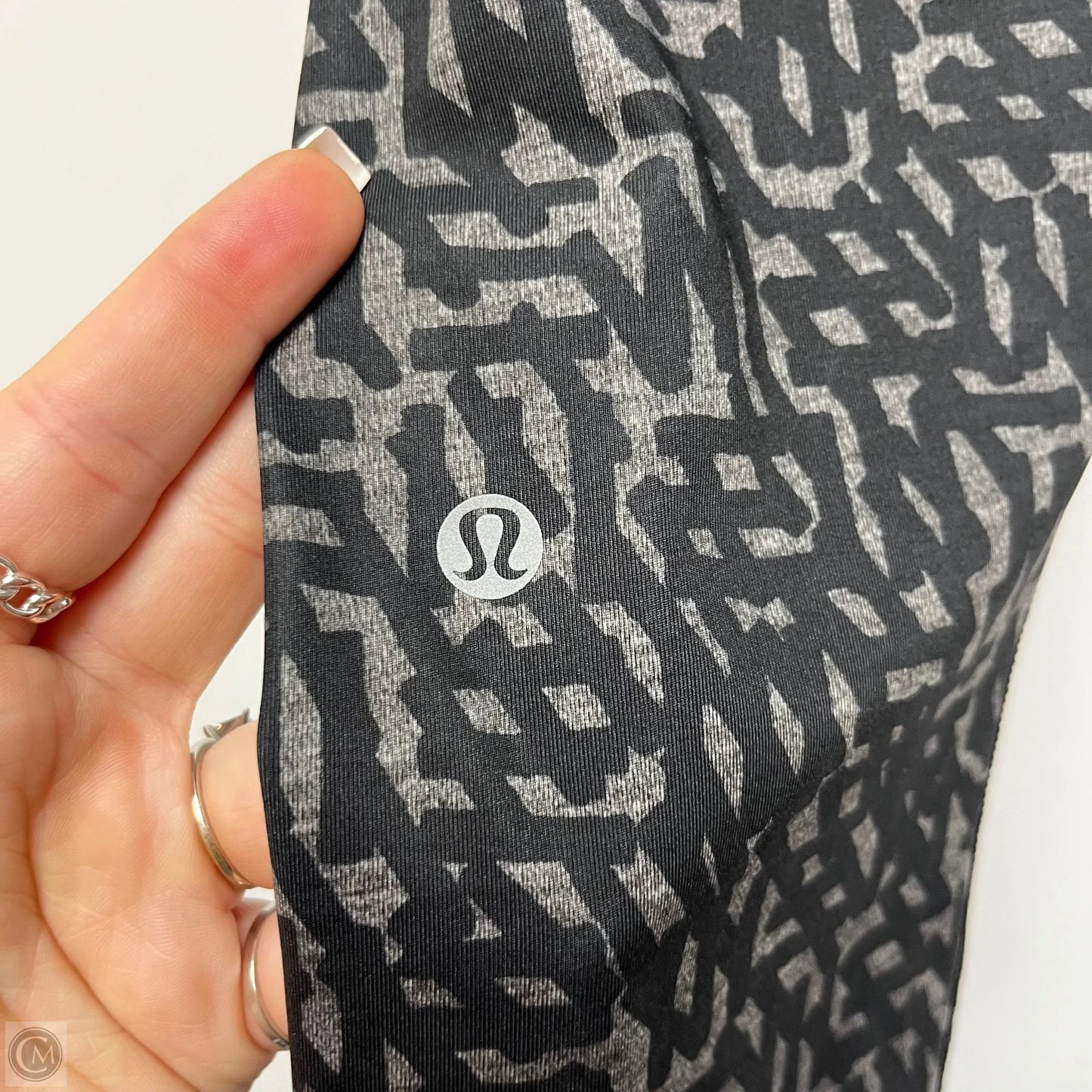 Athletic Leggings By Lululemon In Animal Print, Size: 8