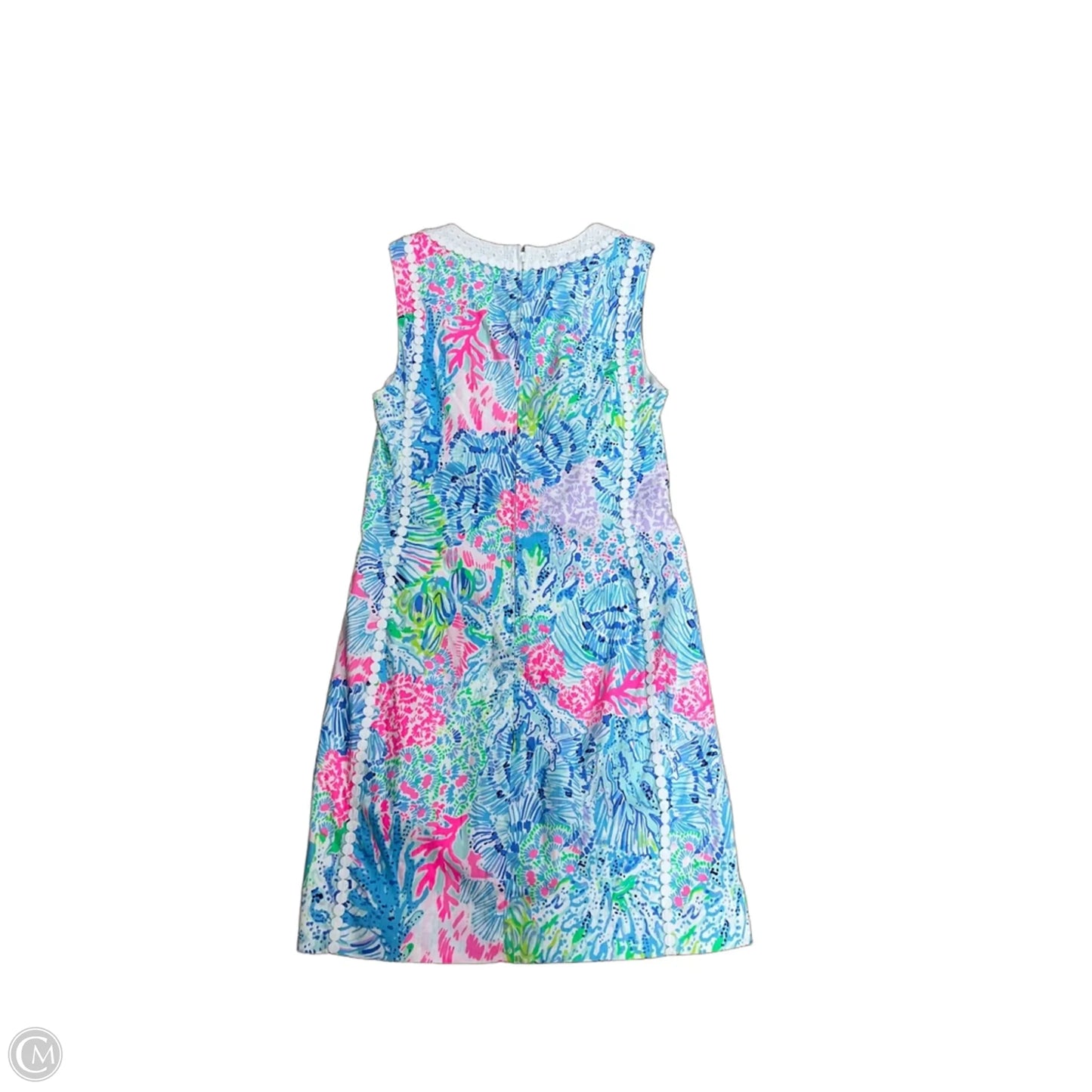 Dress Designer By Lilly Pulitzer In Blue & Pink, Size: 4