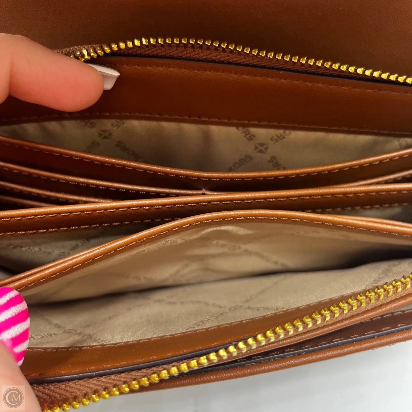 Crossbody Designer By Michael Kors, Size: Medium