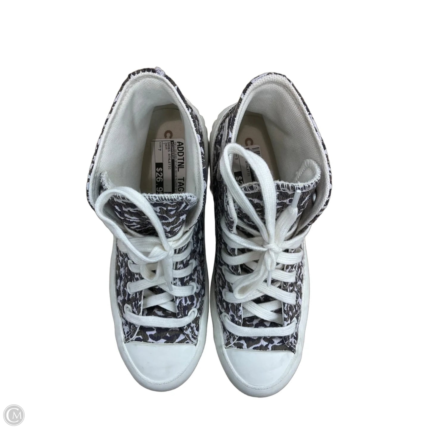 Shoes Athletic By Converse In Aqua, Size: 7