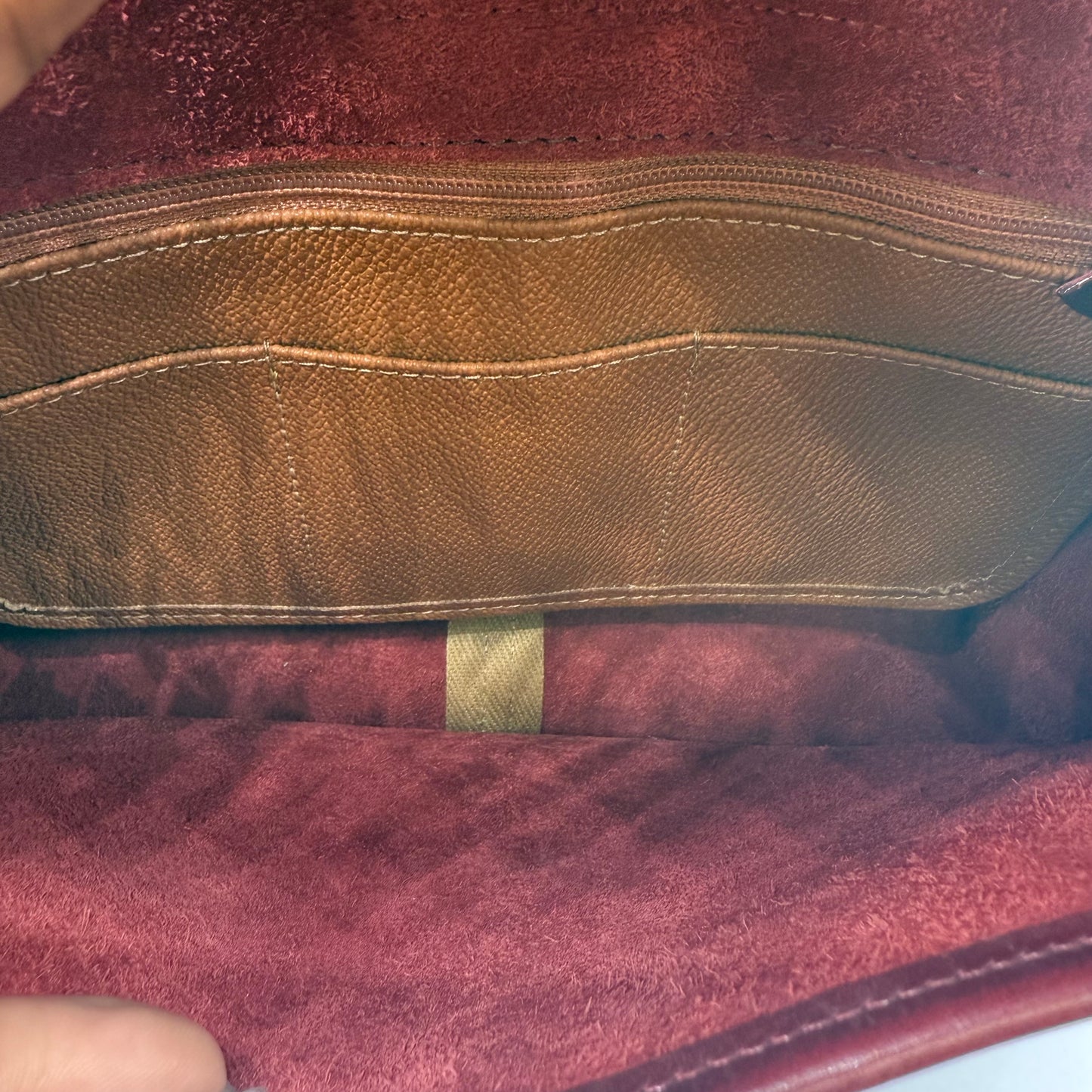 CROSSBODY DESIGNER by DOONEY AND BOURKE In MAROON, Size: SMALL