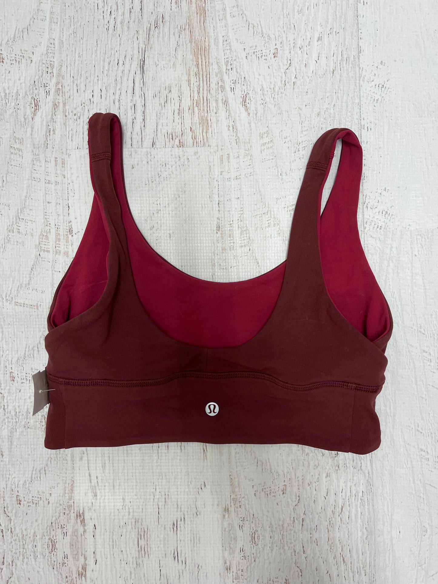 ATHLETIC BRA by LULULEMON In RED, Size: M