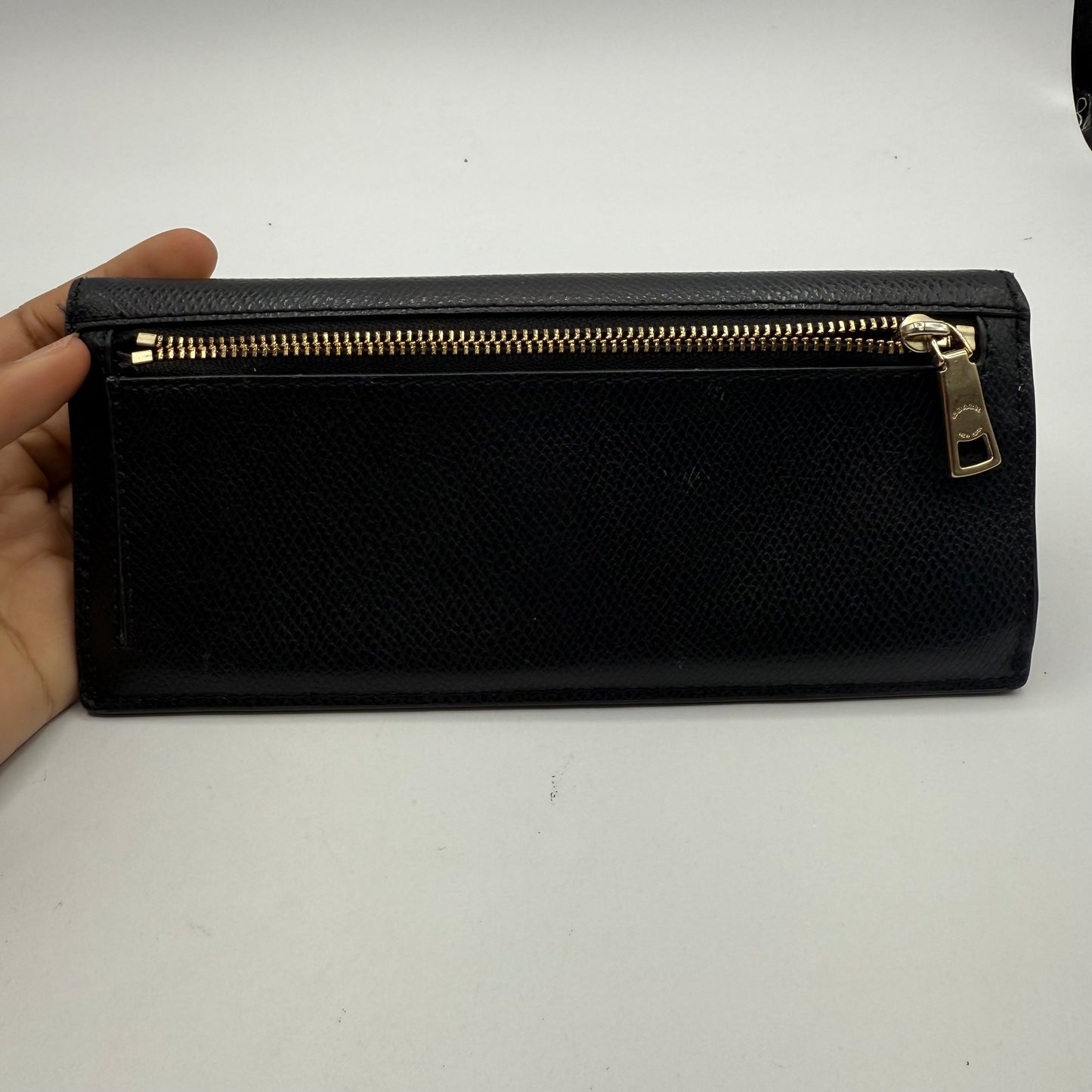 WALLET DESIGNER by COACH In BLACK, Size: LARGE
