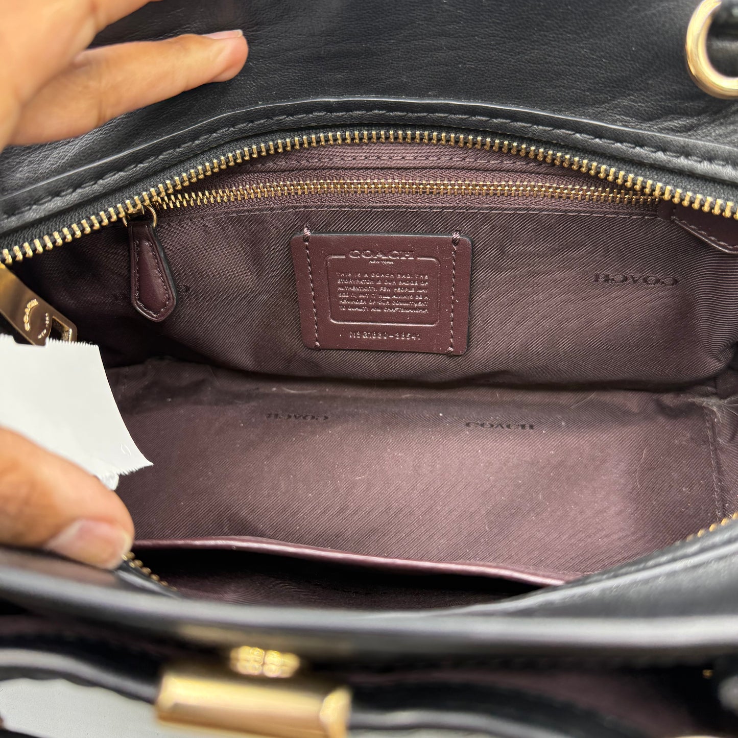 CROSSBODY DESIGNER by COACH In BLACK, Size: SMALL