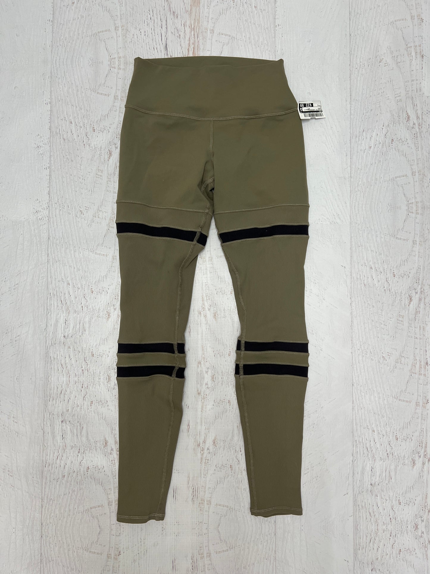 ATHLETIC LEGGINGS by ALO In GREEN, Size: S