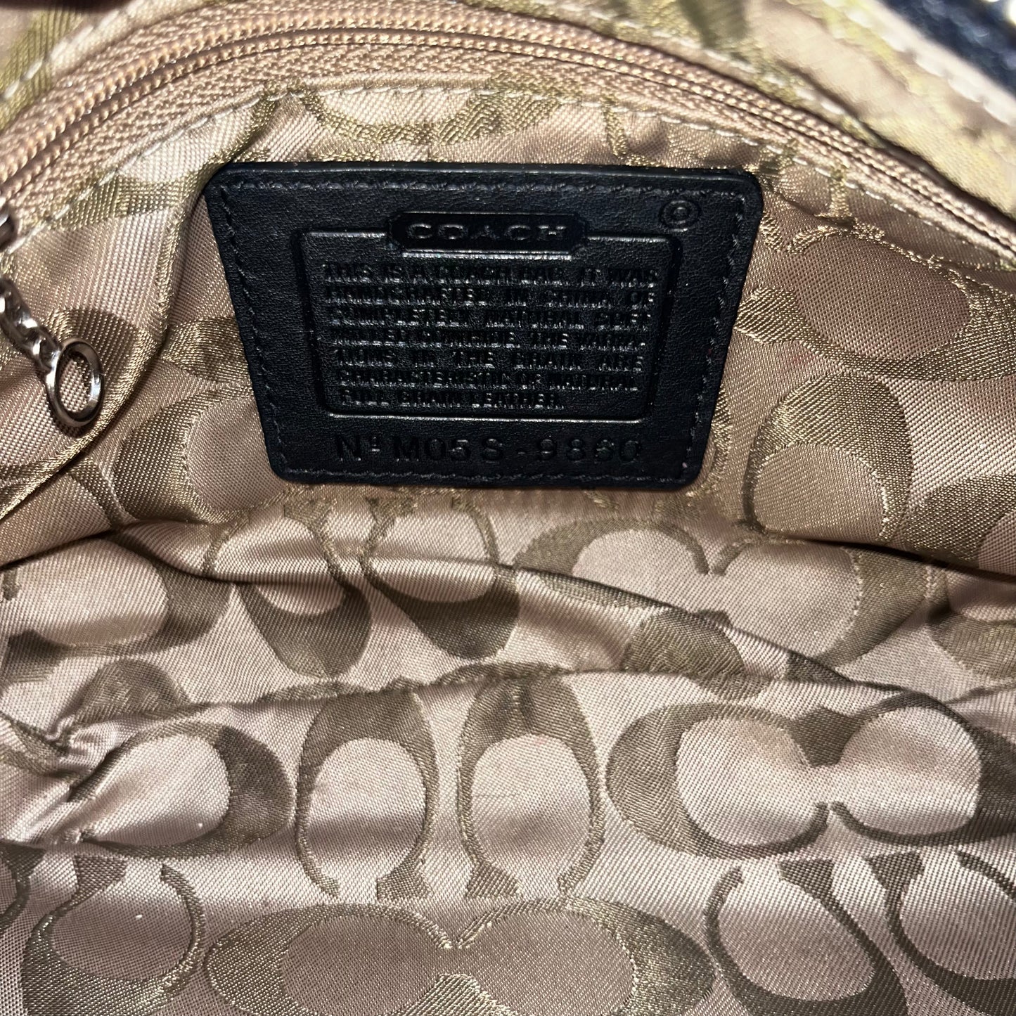 HANDBAG DESIGNER by COACH In BLACK, Size: SMALL