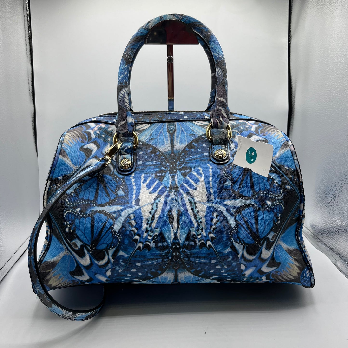 HANDBAG by HENRI BENDEL In BLUE, Size: LARGE