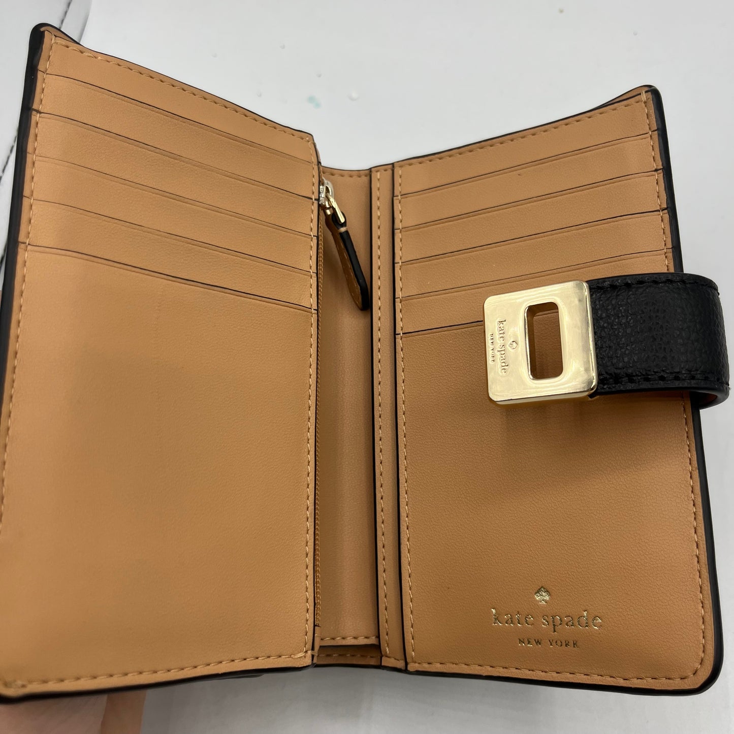 WALLET DESIGNER by KATE SPADE In BLACK, Size: MEDIUM