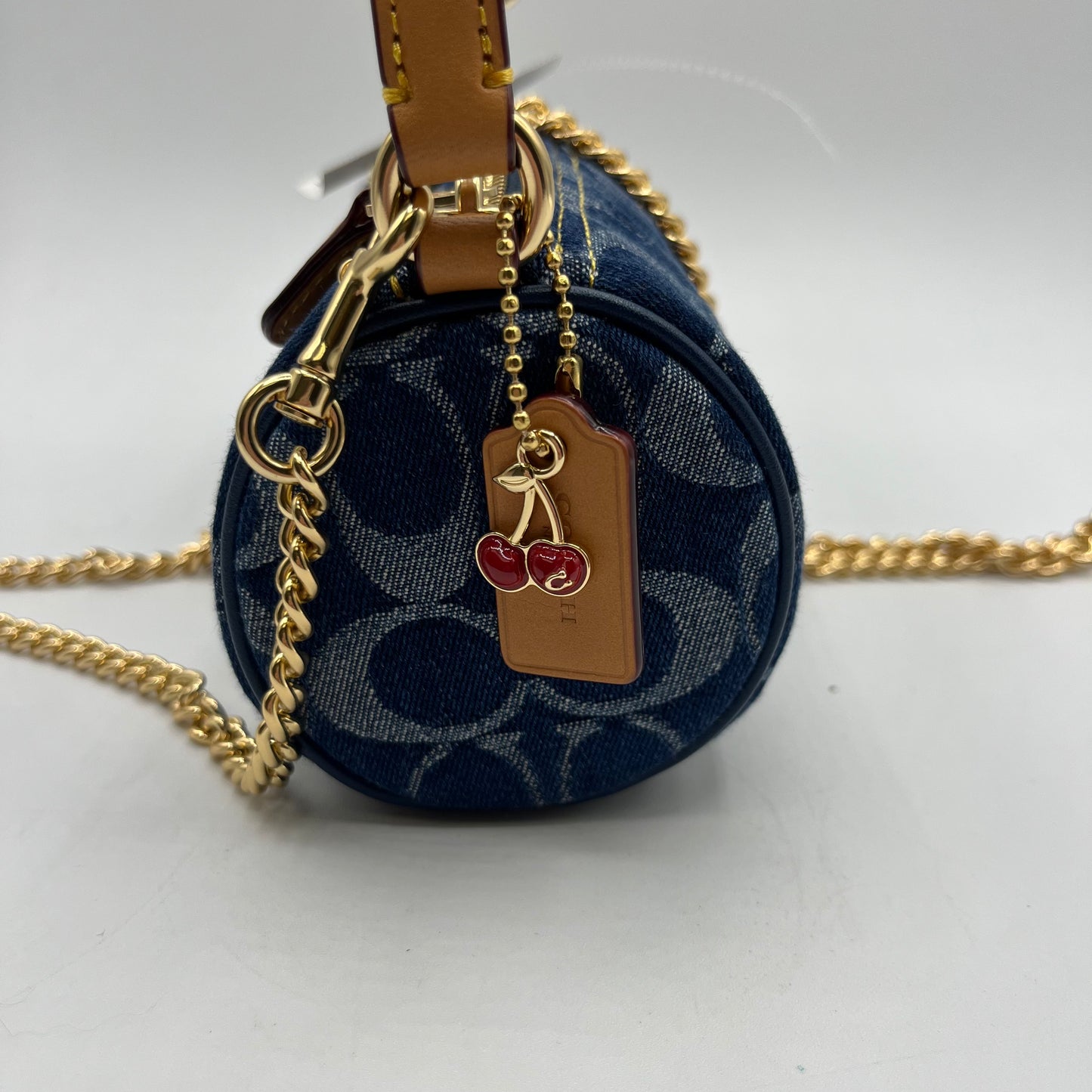HANDBAG DESIGNER by COACH In BLUE, Size: SMALL