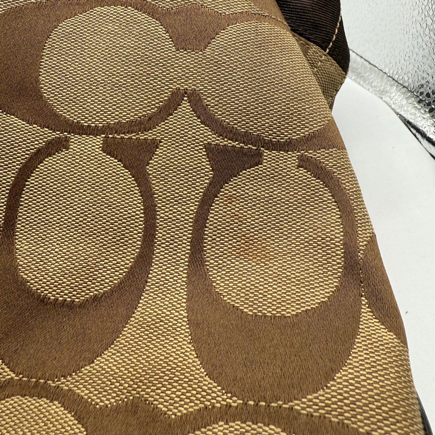 HANDBAG DESIGNER by COACH In BROWN, Size: LARGE