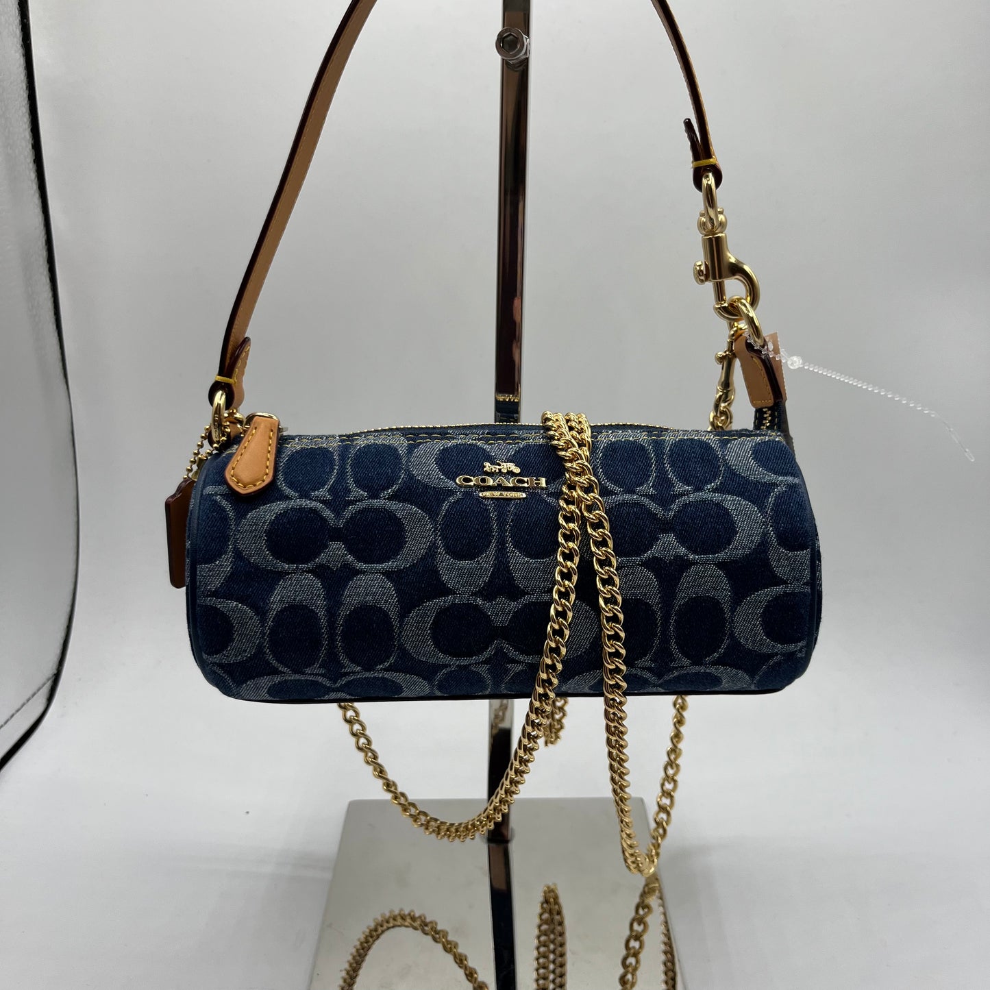 HANDBAG DESIGNER by COACH In BLUE, Size: SMALL