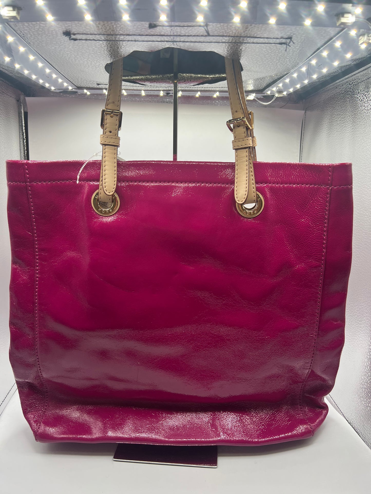 HANDBAG DESIGNER by MICHAEL KORS In PINK, Size: MEDIUM