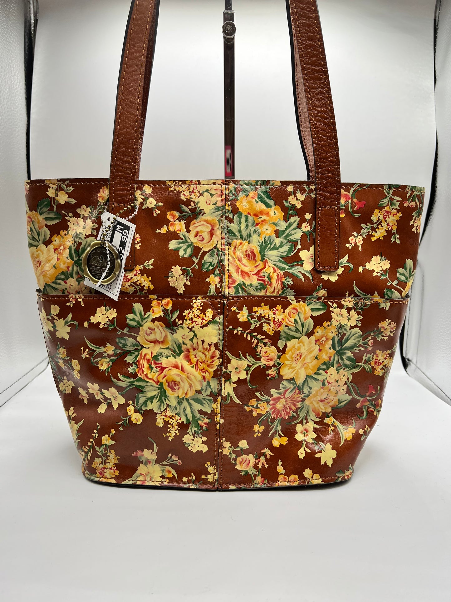 HANDBAG DESIGNER by PATRICIA NASH In FLORAL PRINT, Size: SMALL
