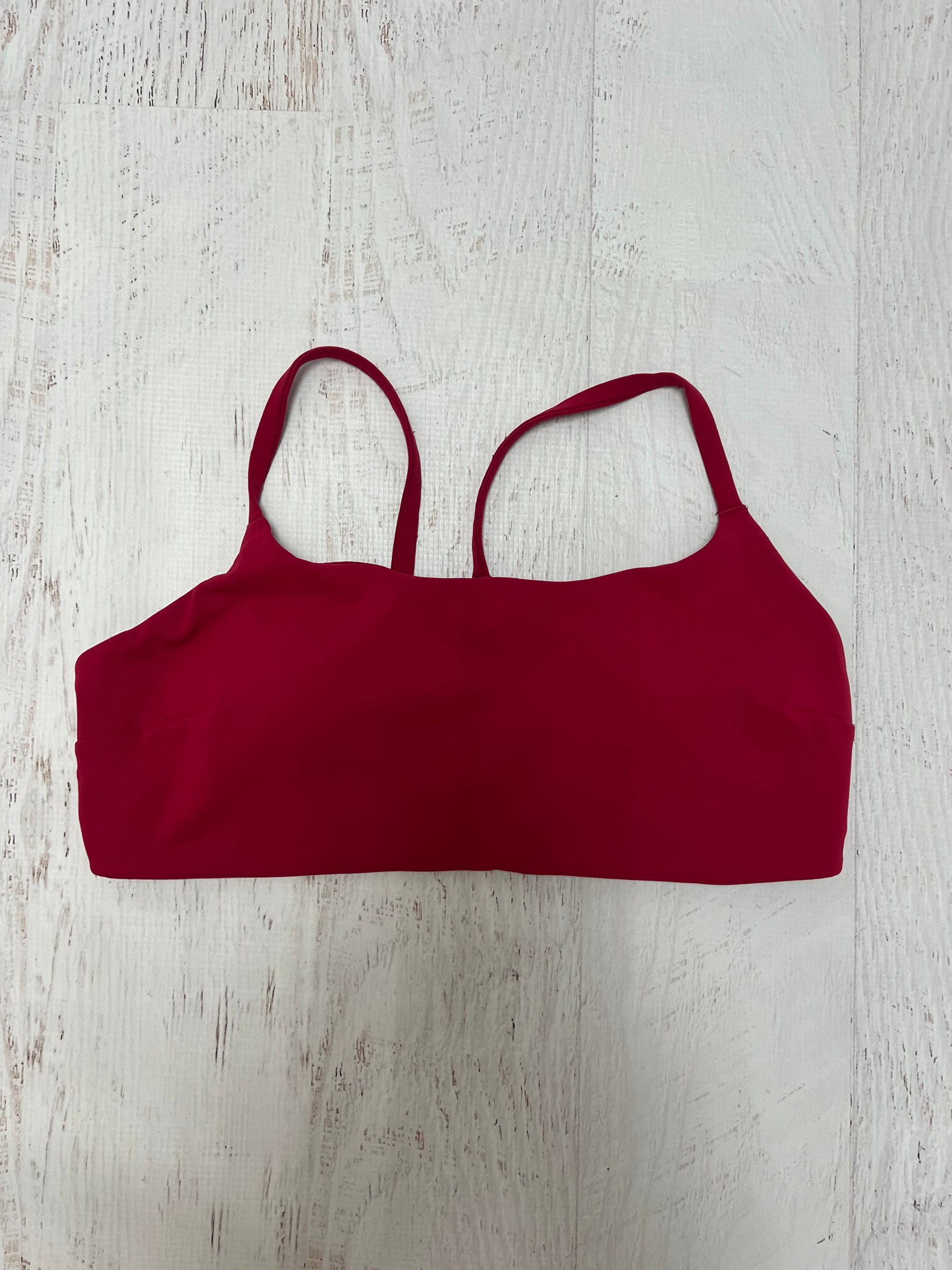 ATHLETIC BRA by LULULEMON In RED, Size: 14