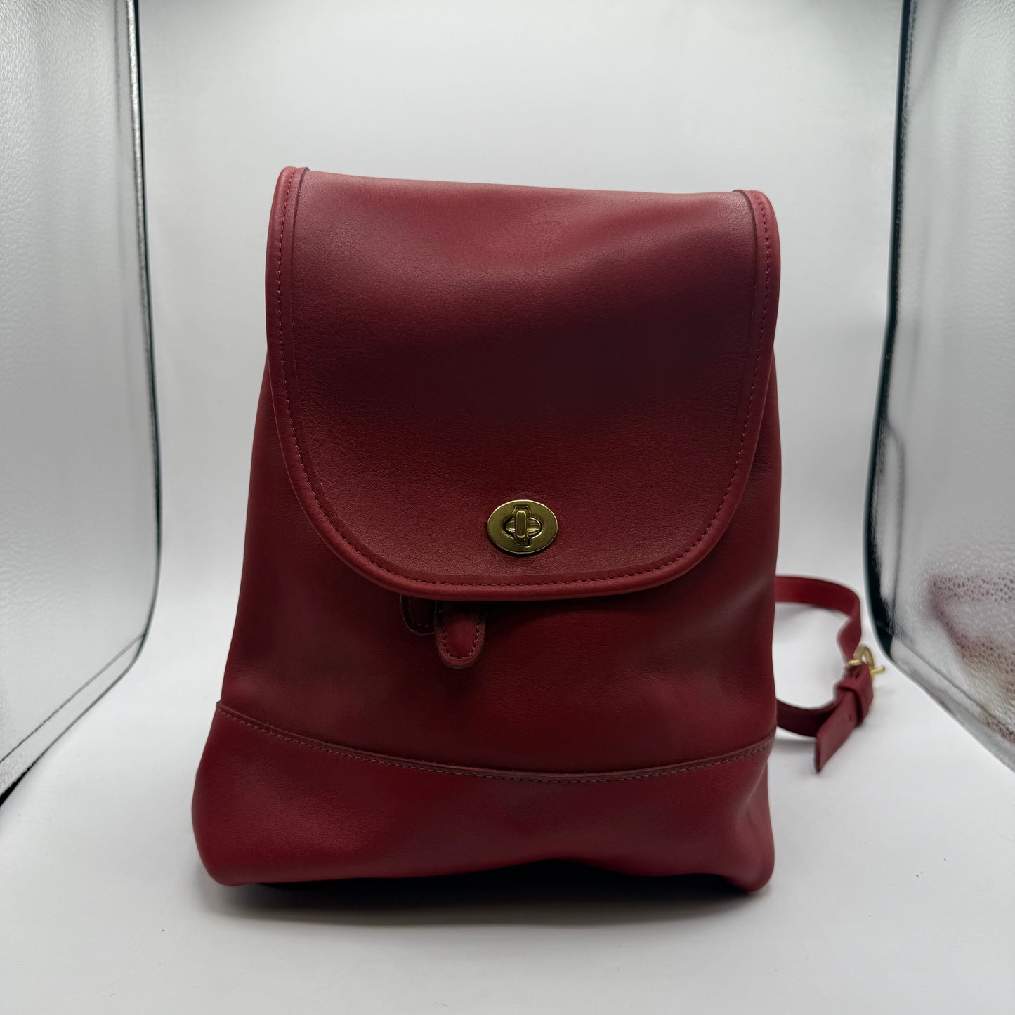 BACKPACK DESIGNER by COACH In RED, Size: MEDIUM