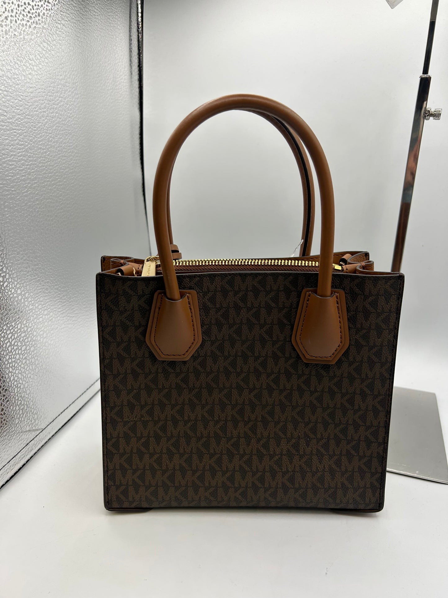 HANDBAG DESIGNER by MICHAEL KORS In BROWN, Size: SMALL