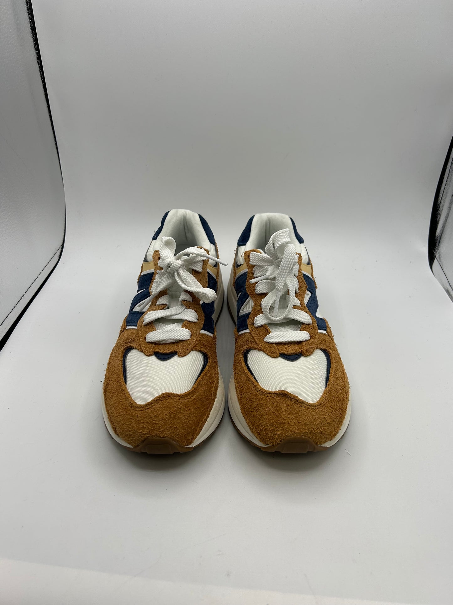 SHOES ATHLETIC by NEW BALANCE In BLUE & BROWN, Size: 8.5