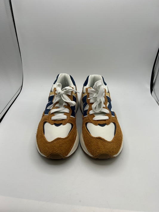 SHOES ATHLETIC by NEW BALANCE In BLUE & BROWN, Size: 8.5