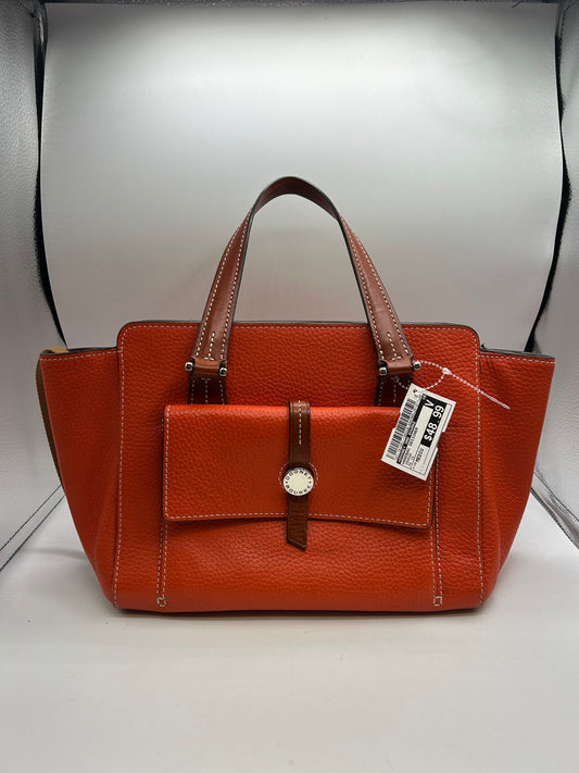HANDBAG DESIGNER by DOONEY AND BOURKE In ORANGE, Size: MEDIUM